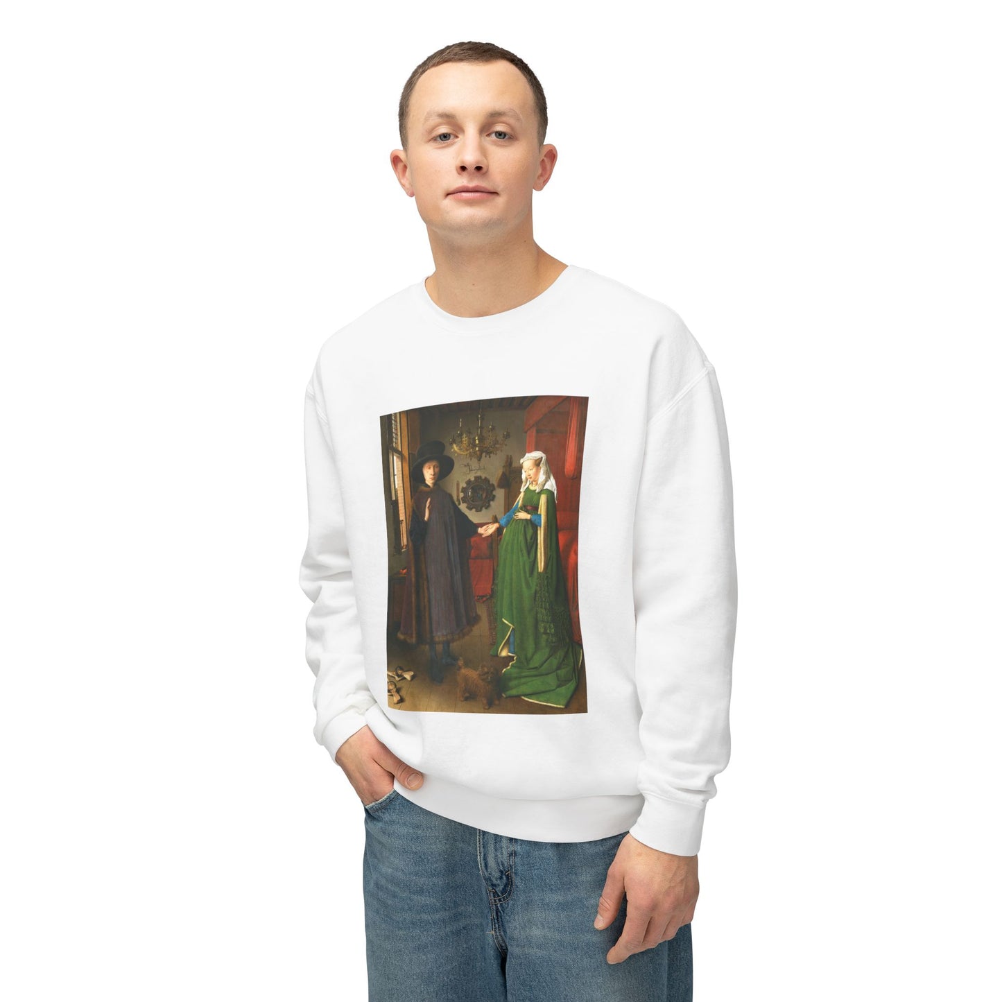 Arnolfini Portrait by Jan van Eyck (Sweatshirt)
