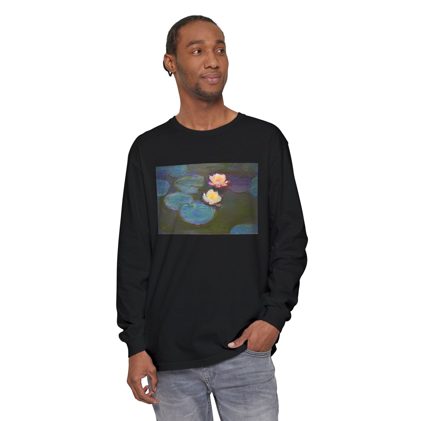 Water Lilies by Claude Monet (Long Sleeve)