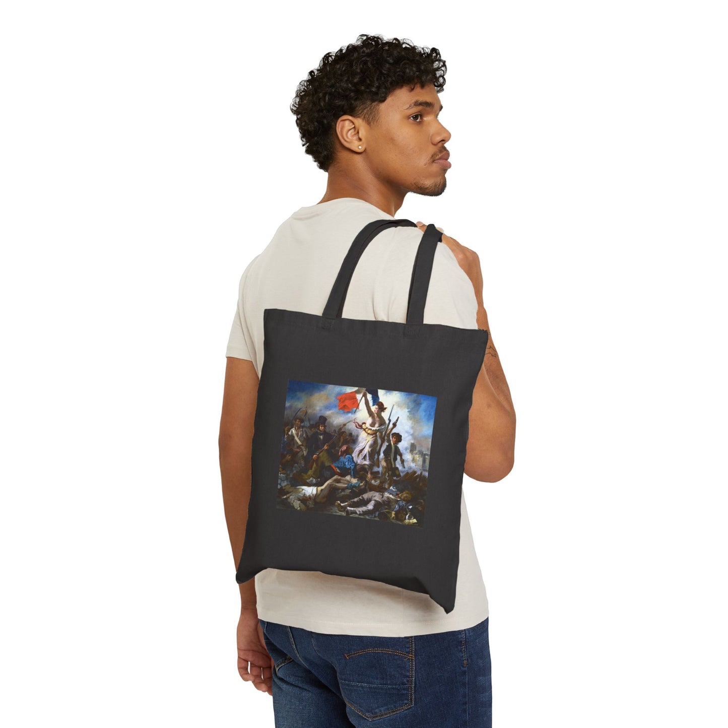 Liberty Leading the People by Eugène Delacroix (Tote)