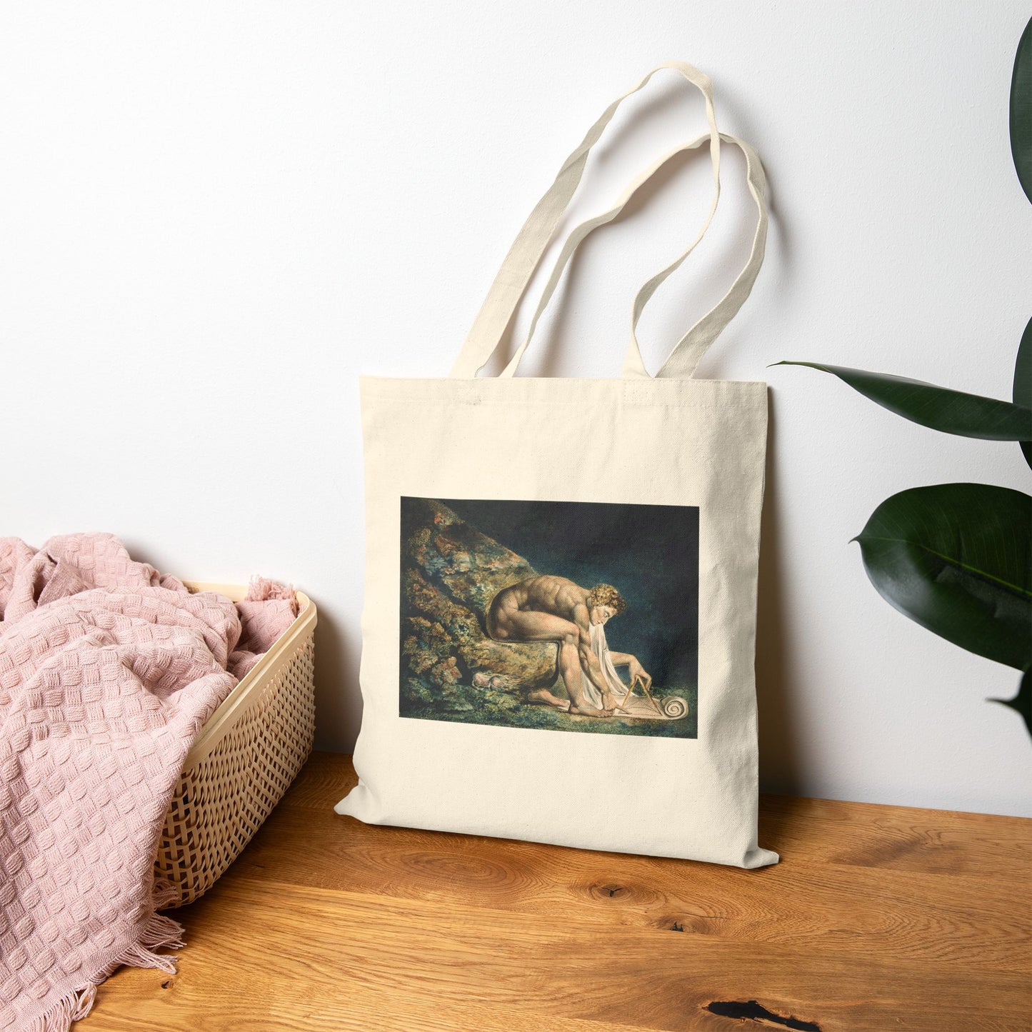 Isaac Newton by William Blake (Tote)