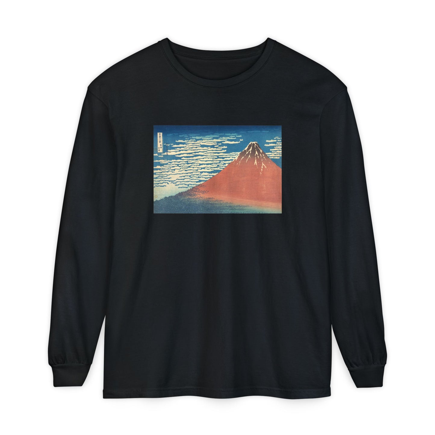 Fine Wind, Clear Morning by Katsushika Hokusai (Long Sleeve)
