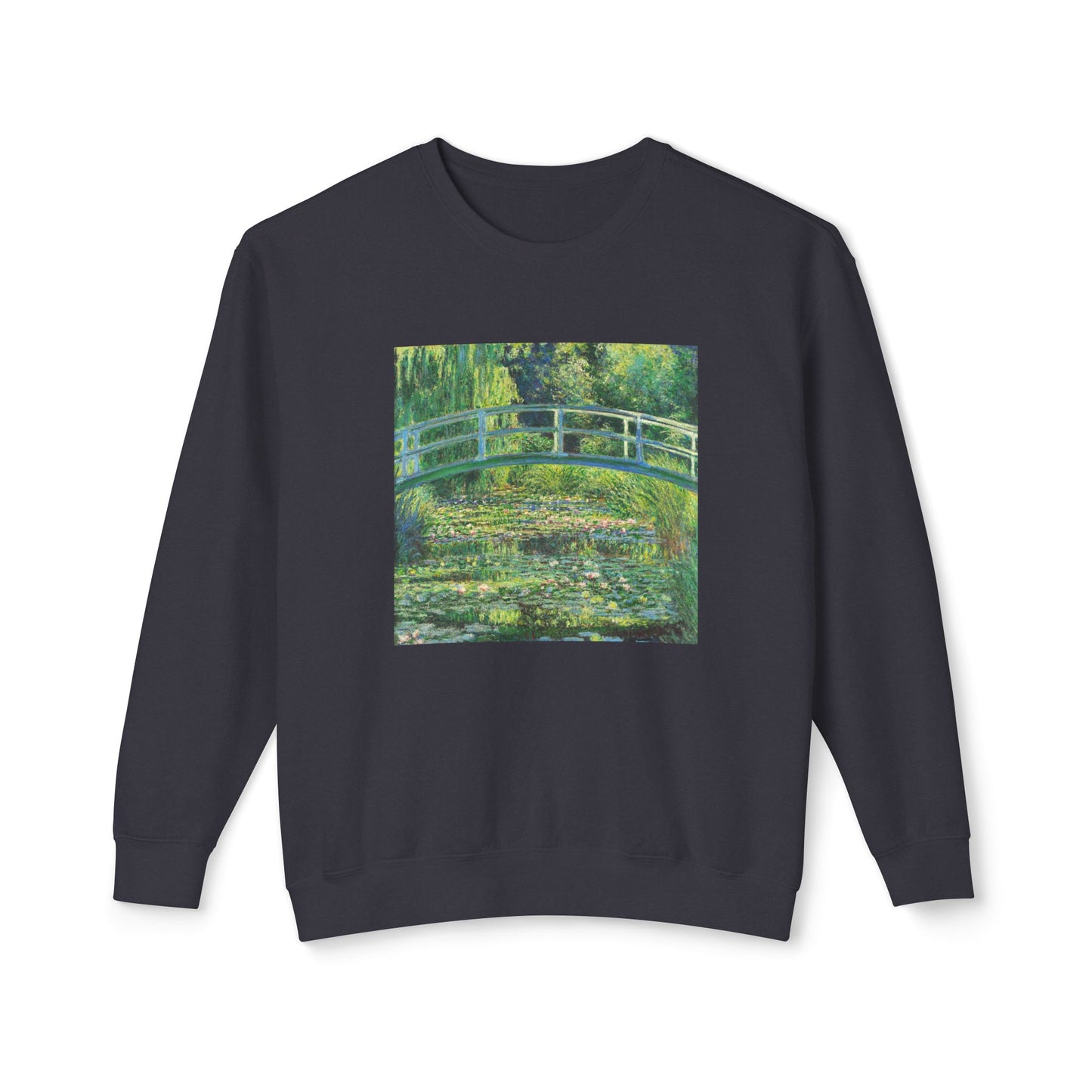 Water Lilies and Japanese Bridge by Claude Monet (Sweatshirt)