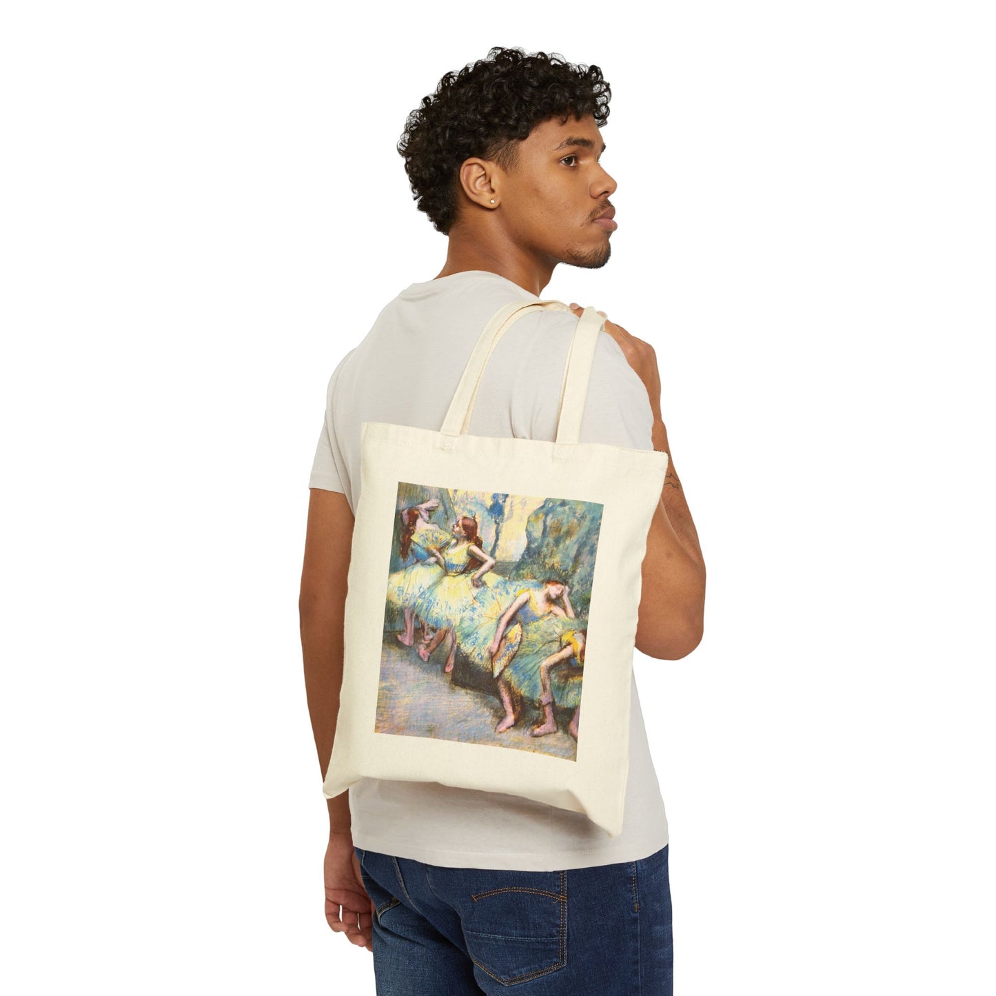 Ballet Dancers in the Wings by Edgar Degas (Tote)