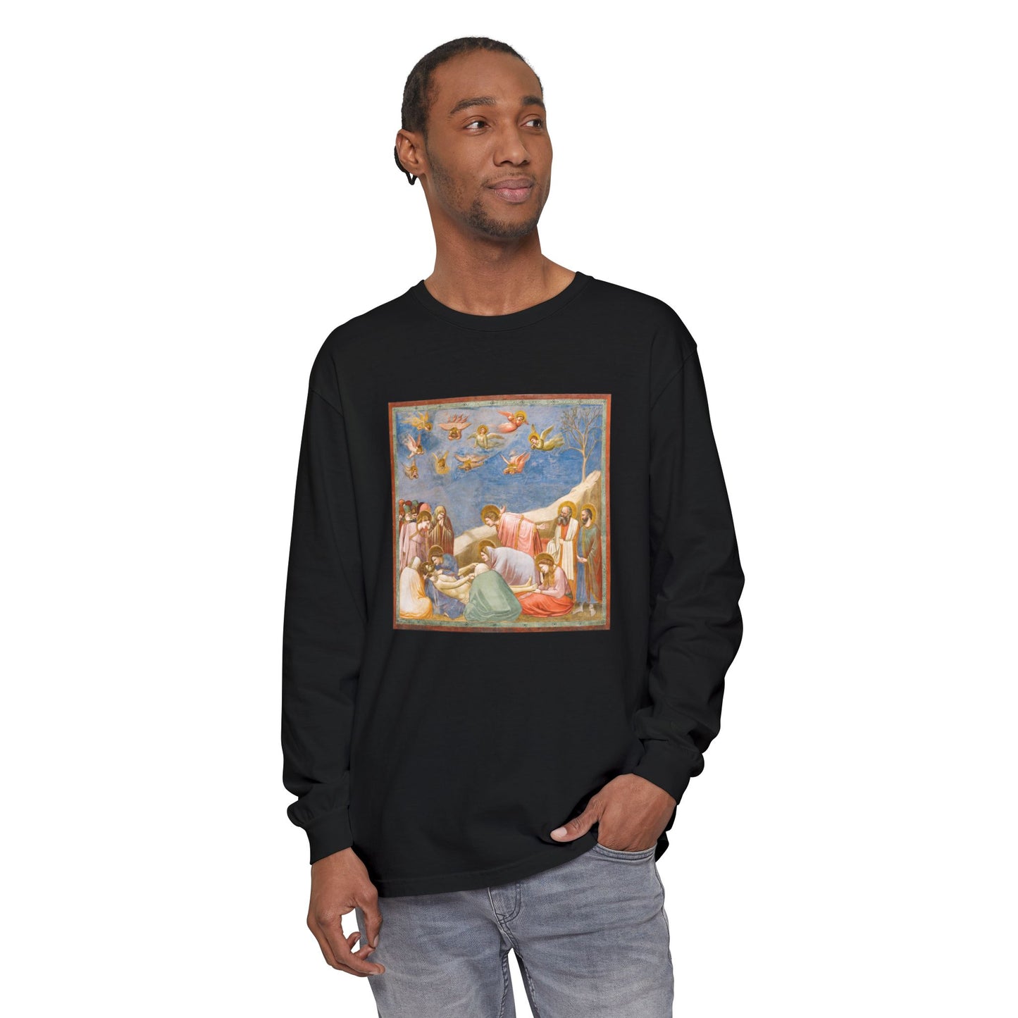 Lamentation by Giotto di Bondone (Long Sleeve)