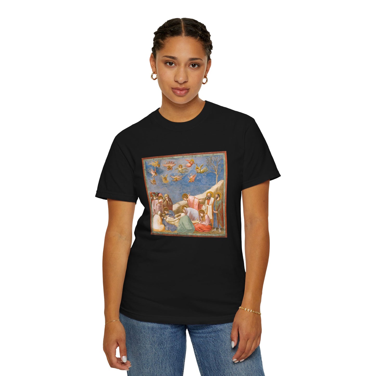 Lamentation by Giotto di Bondone (T-Shirt)