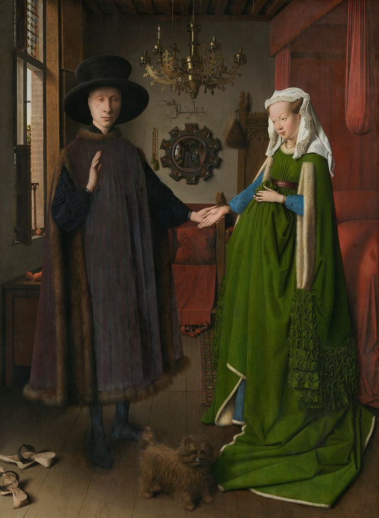 Arnolfini Portrait by Jan van Eyck (T-Shirt)
