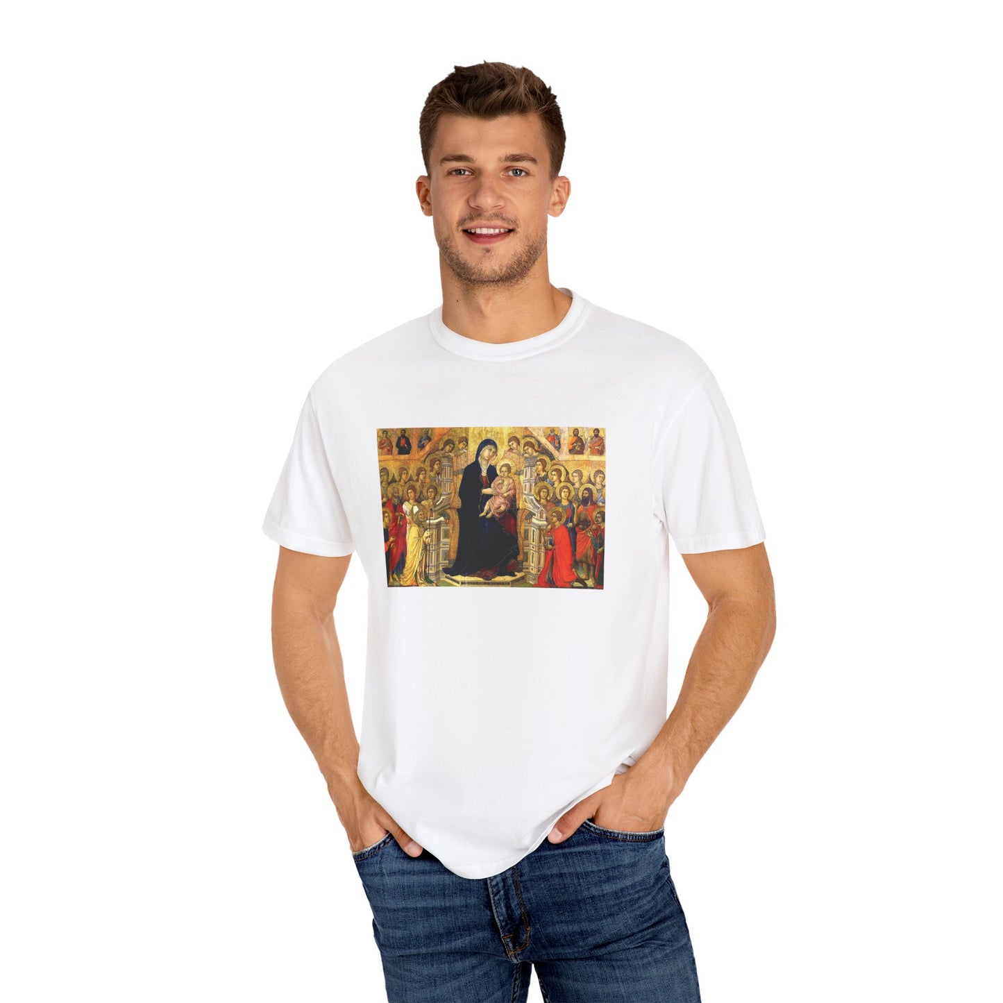 Maestà by Duccio di Buoninsegna (T-Shirt)