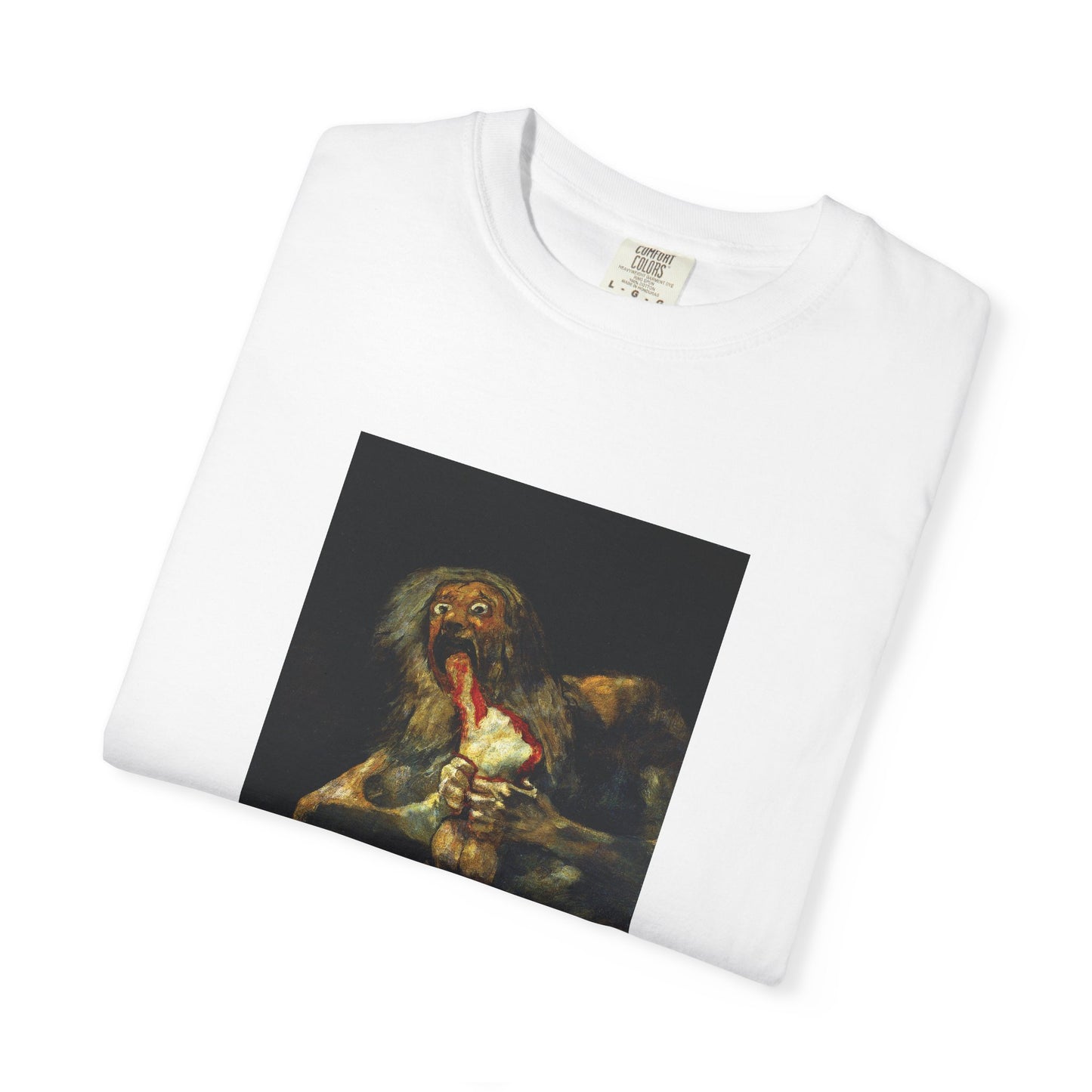 Saturn Devouring His Son by Francisco Goya (T-Shirt)