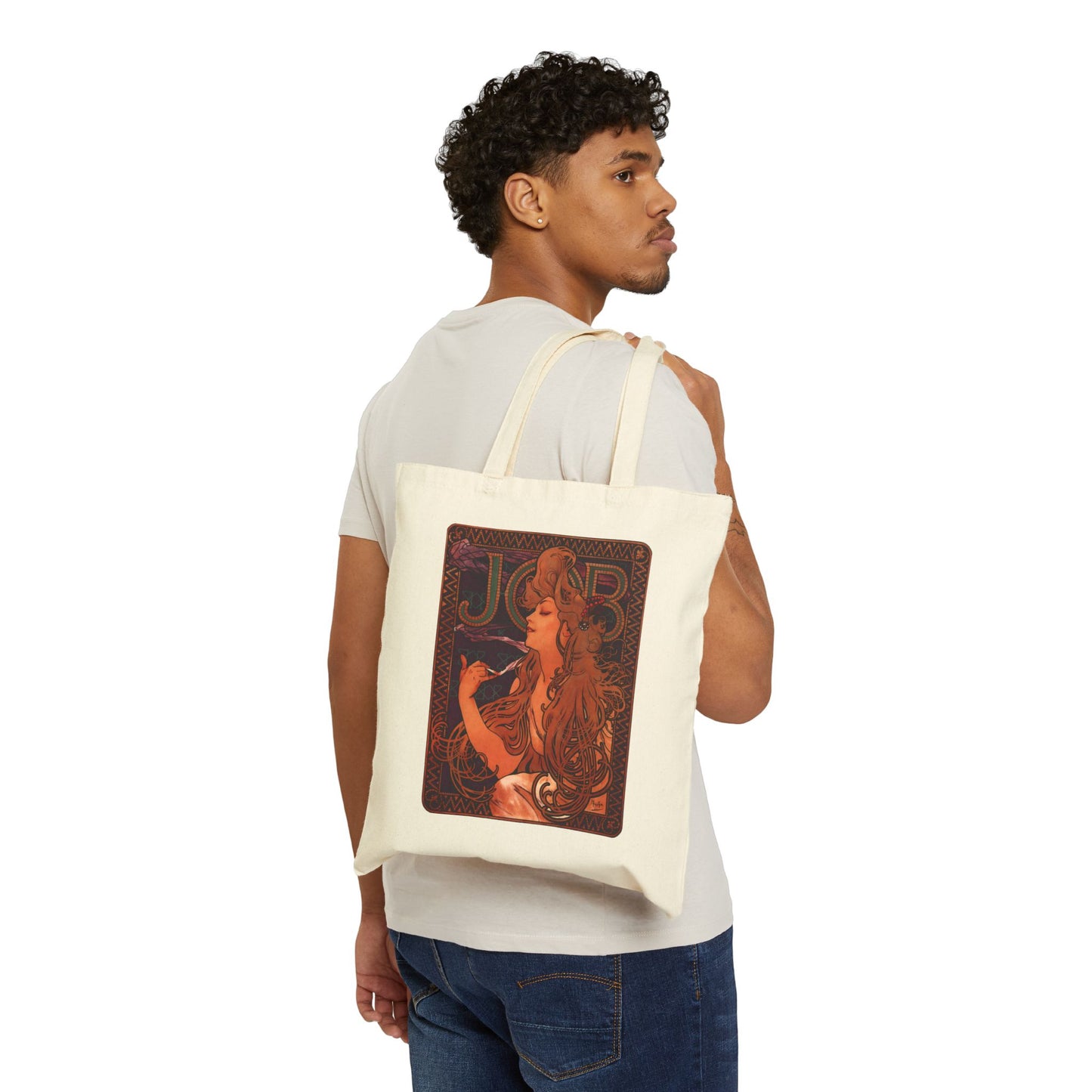 Job by Alphonse Mucha (Tote)