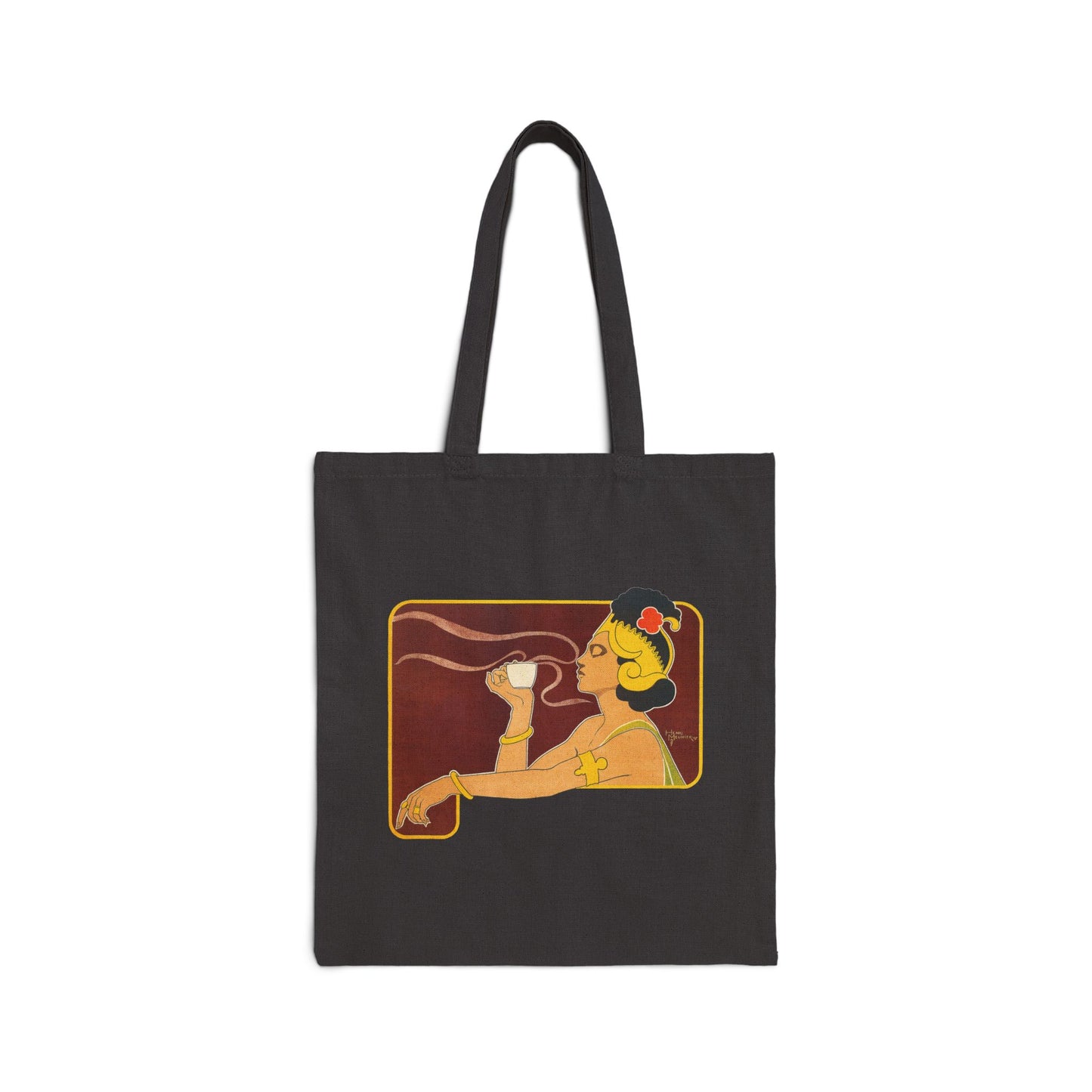 Café Rajah by Henri Meunier (Tote)