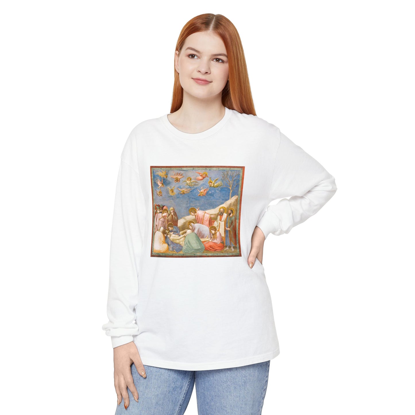Lamentation by Giotto di Bondone (Long Sleeve)