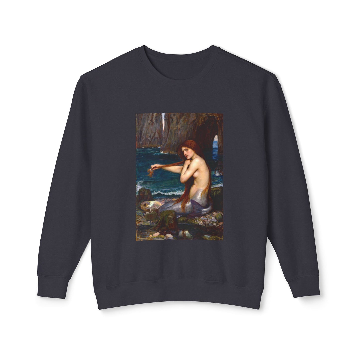 A Mermaid by John William Waterhouse (Sweatshirt)