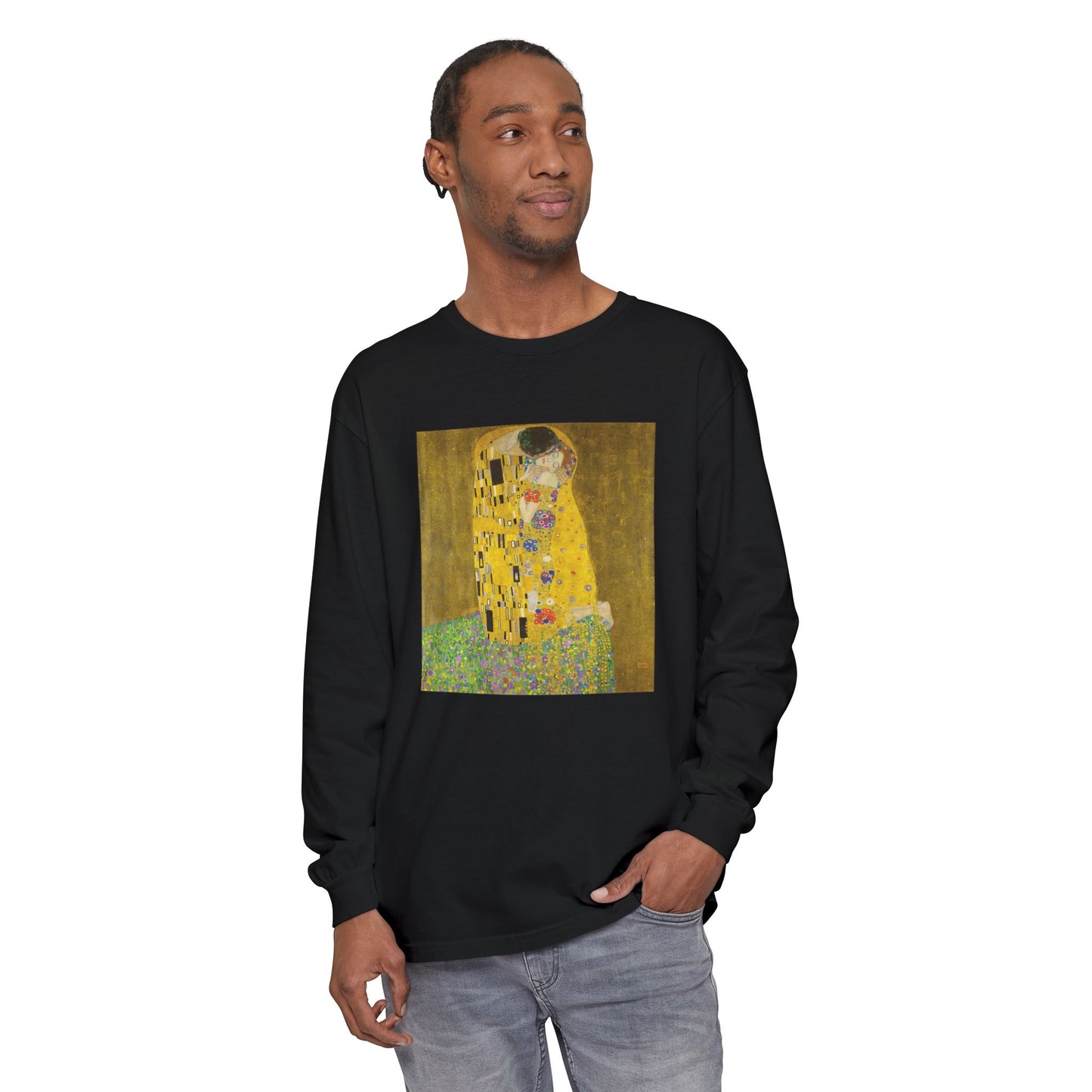 The Kiss by Gustav Klimt (Long Sleeve)