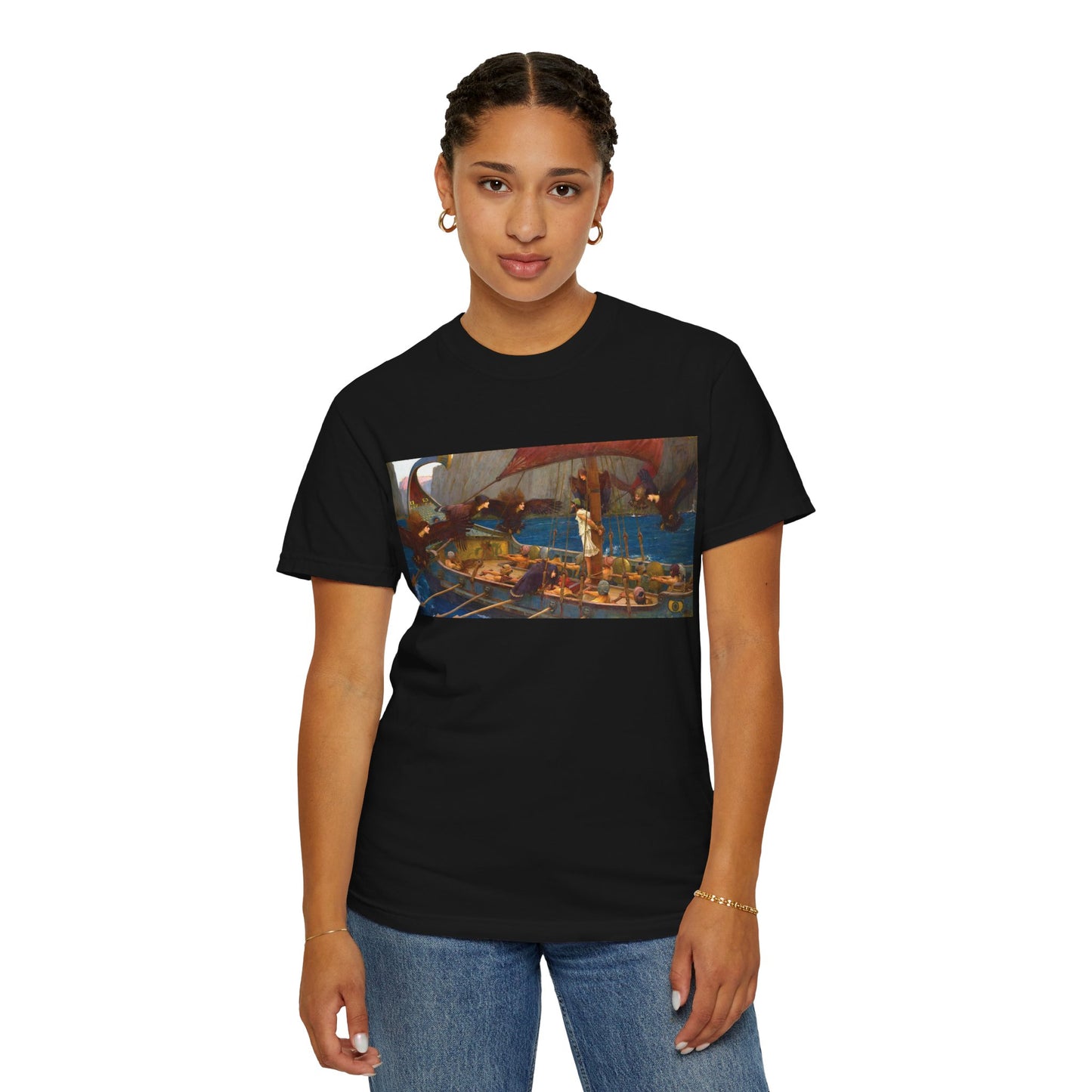 Ulysses and the Sirens by John William Waterhouse (T-Shirt)