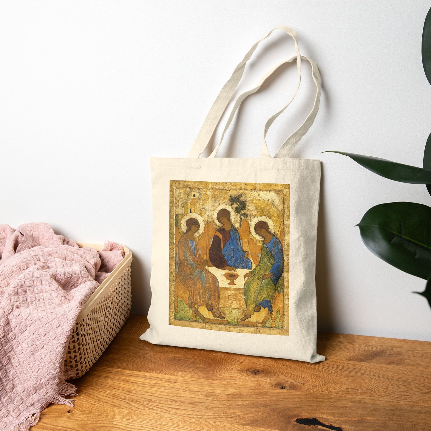 Troitsa by Andrei Rublev (Tote)