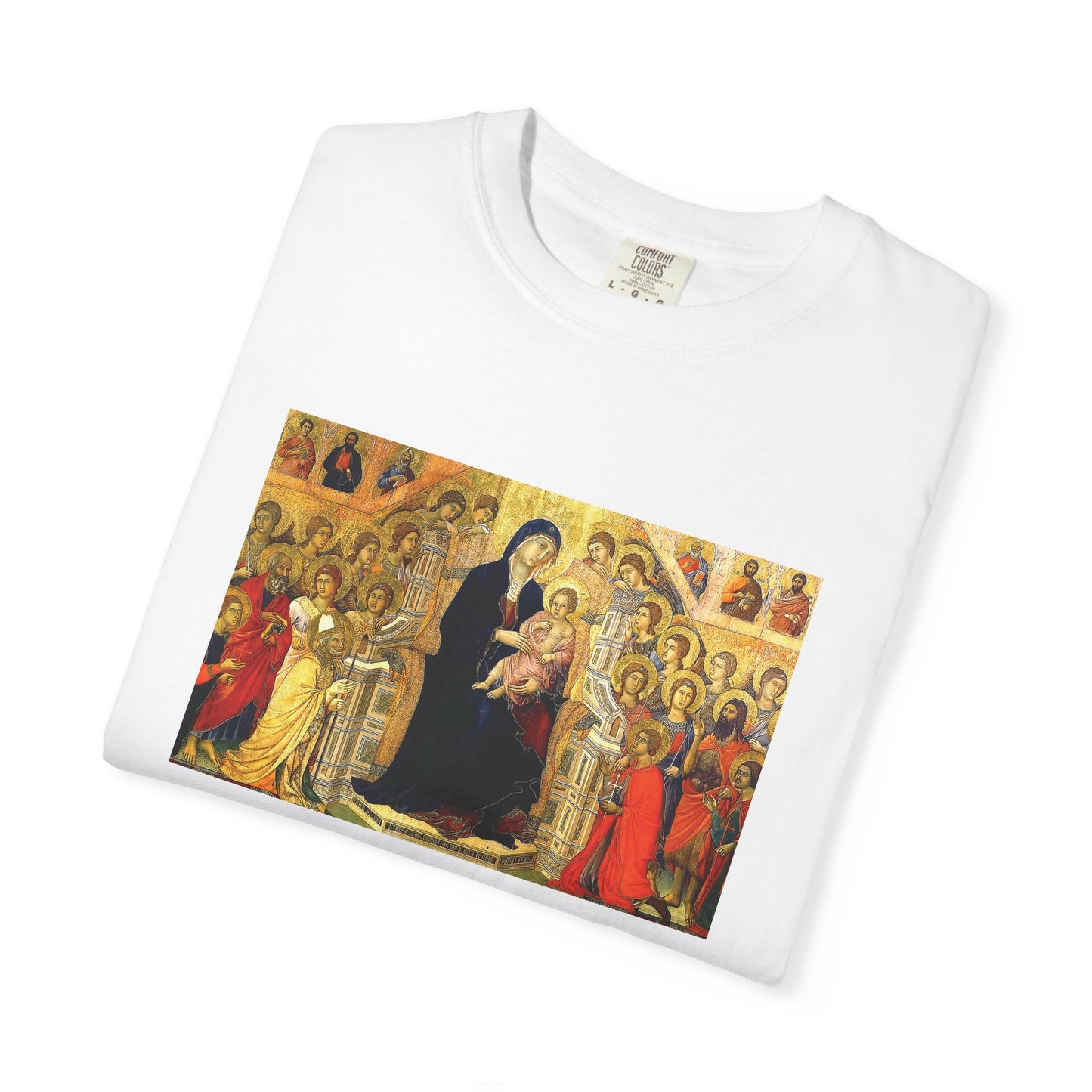 Maestà by Duccio di Buoninsegna (T-Shirt)