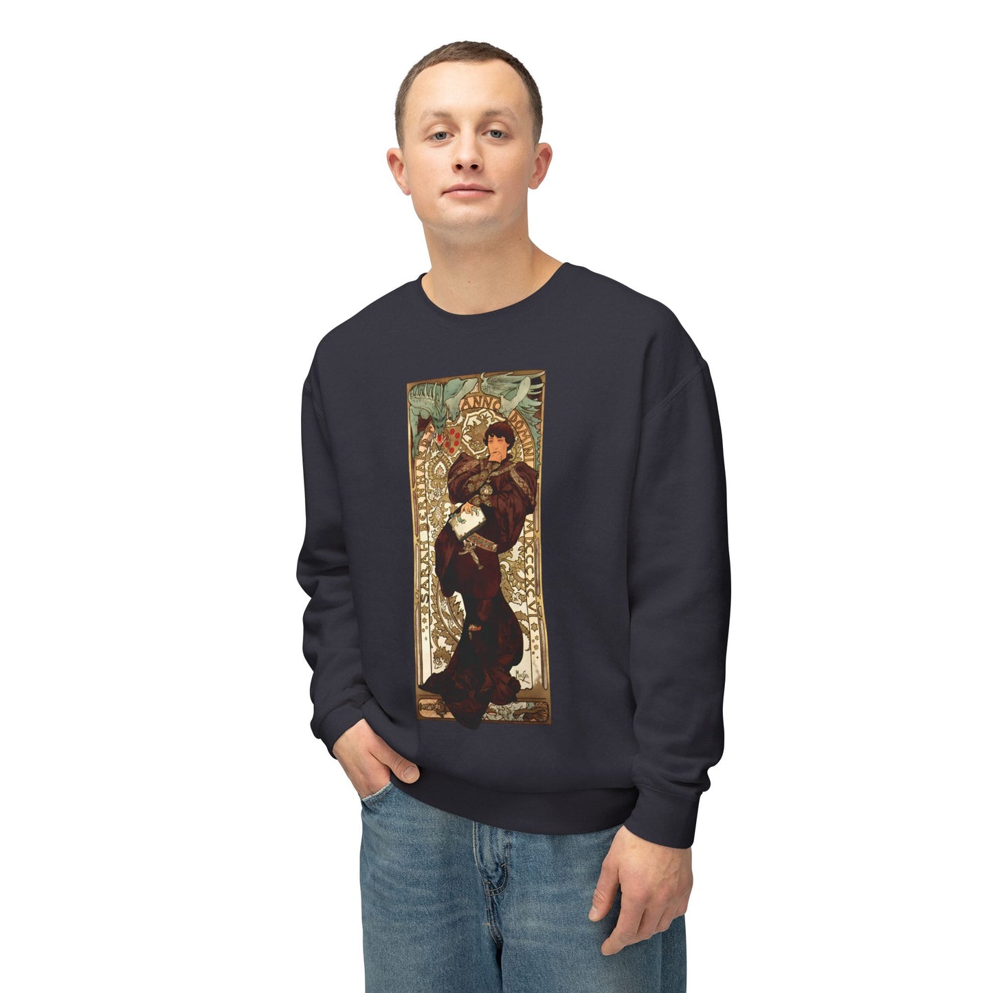 Lorenzaccio by Alphonse Mucha (Sweatshirt)