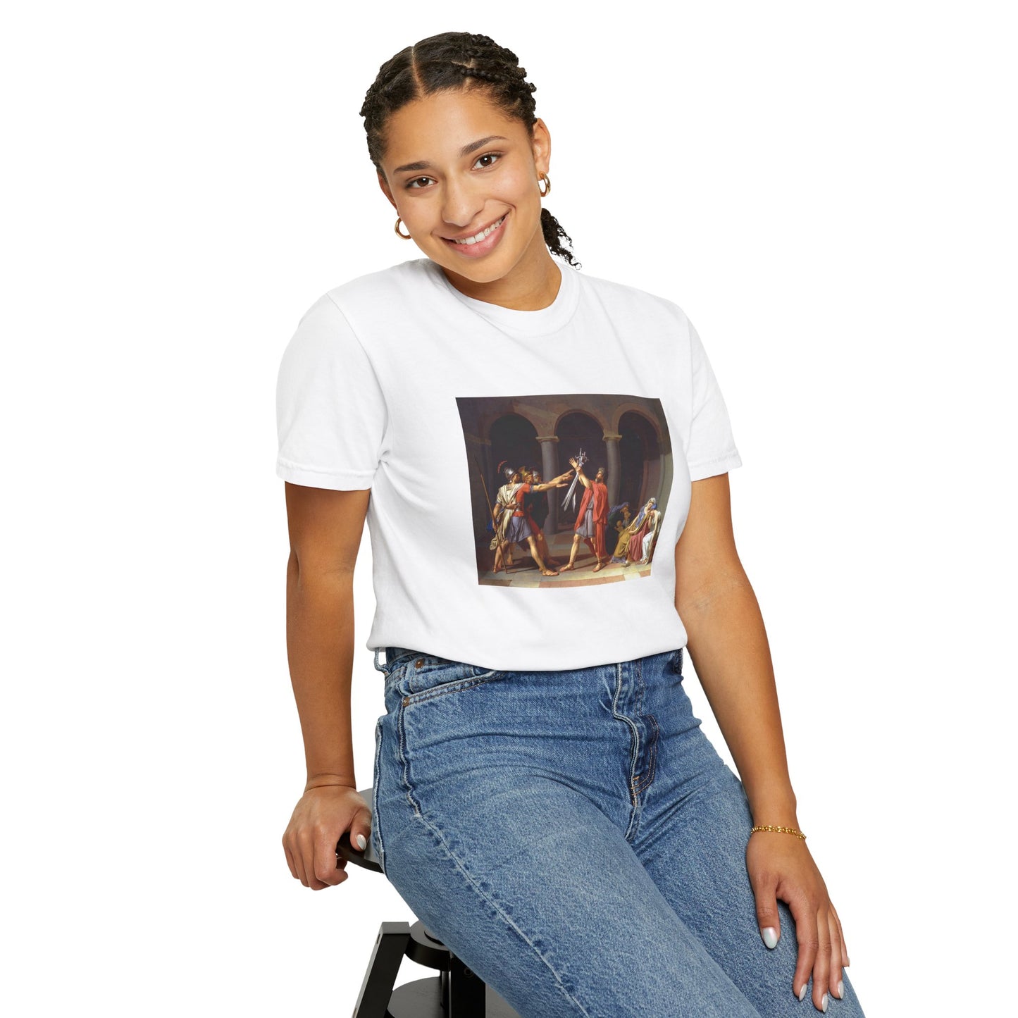 Oath of the Horatii by Jacques-Louis David (T-Shirt)