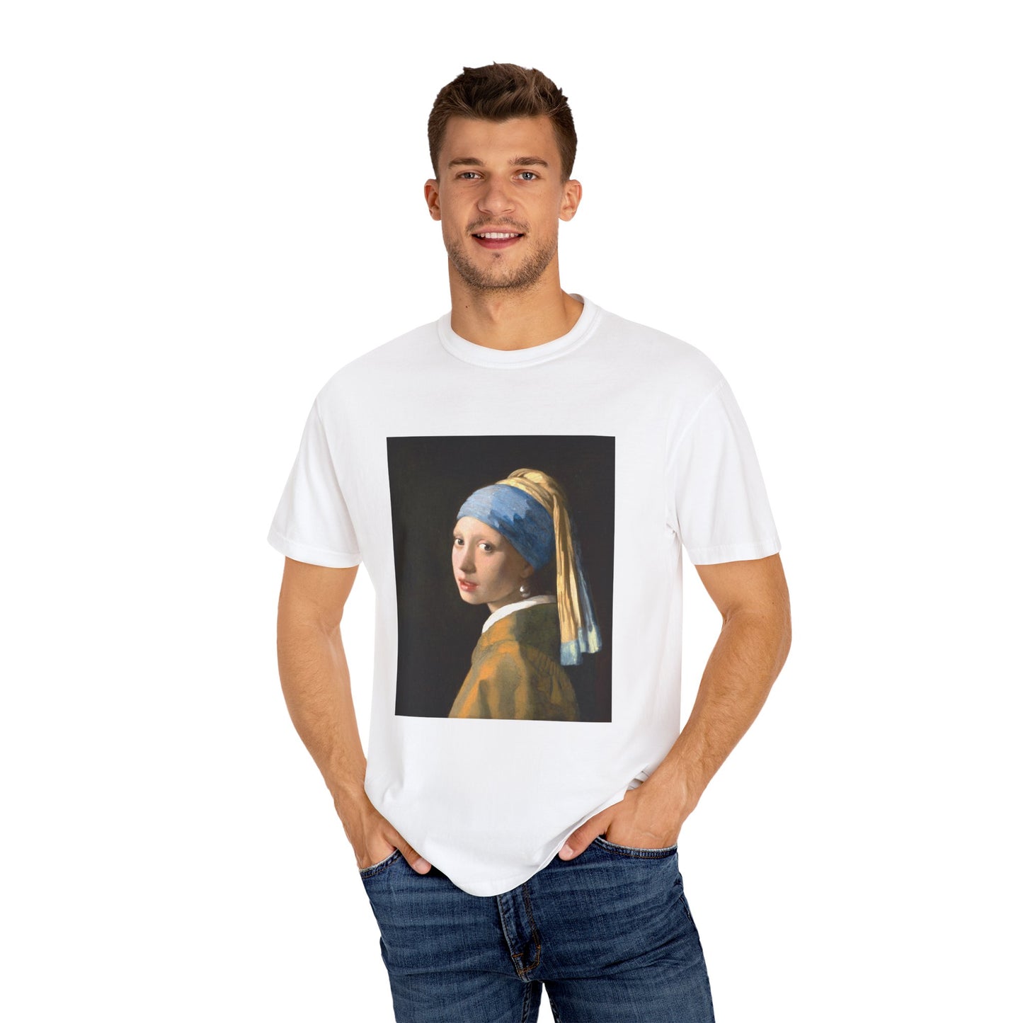 Girl with a Pearl Earring by Johannes Vermeer (T-Shirt)