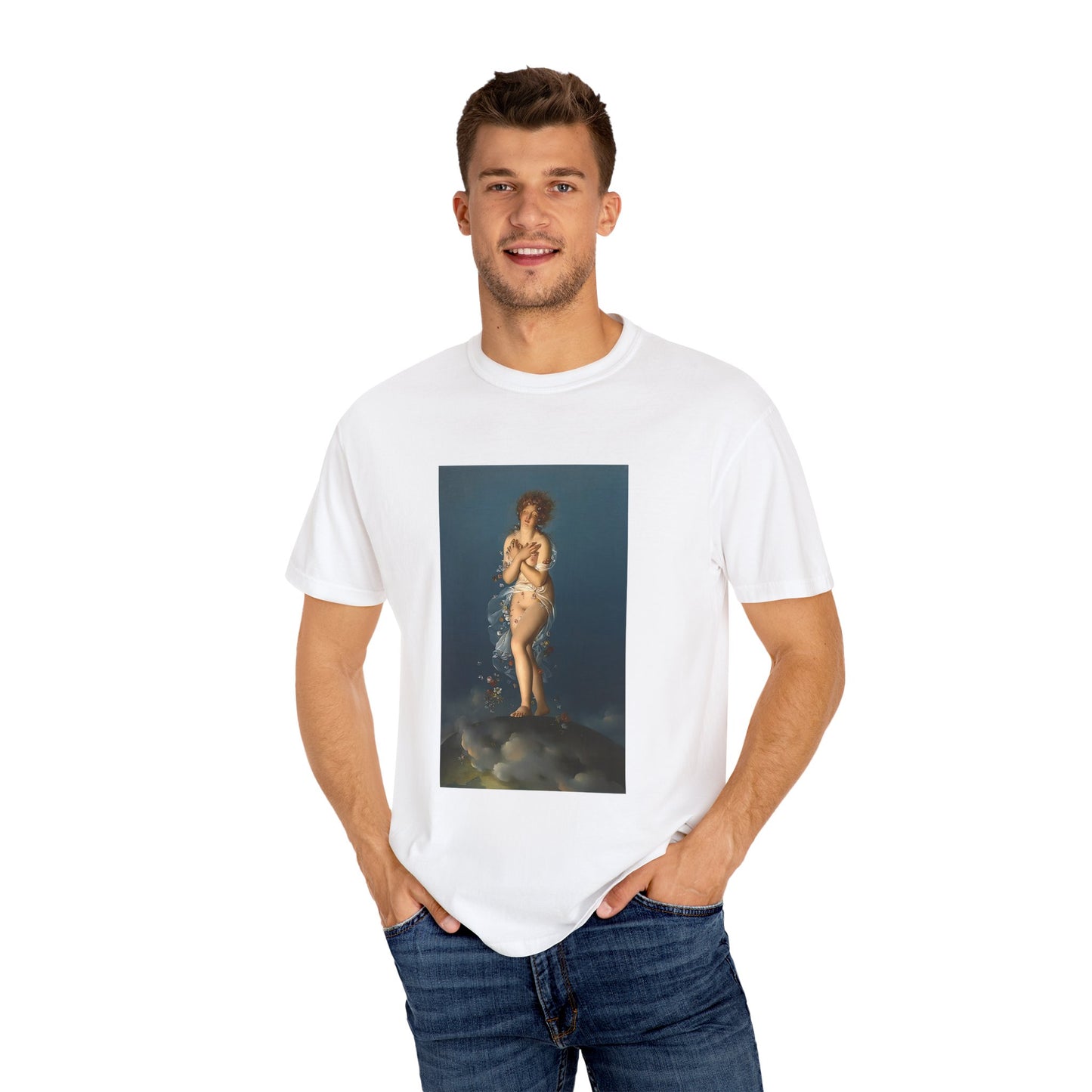Flora Caressed by Zephyr by François Gérard (T-Shirt)