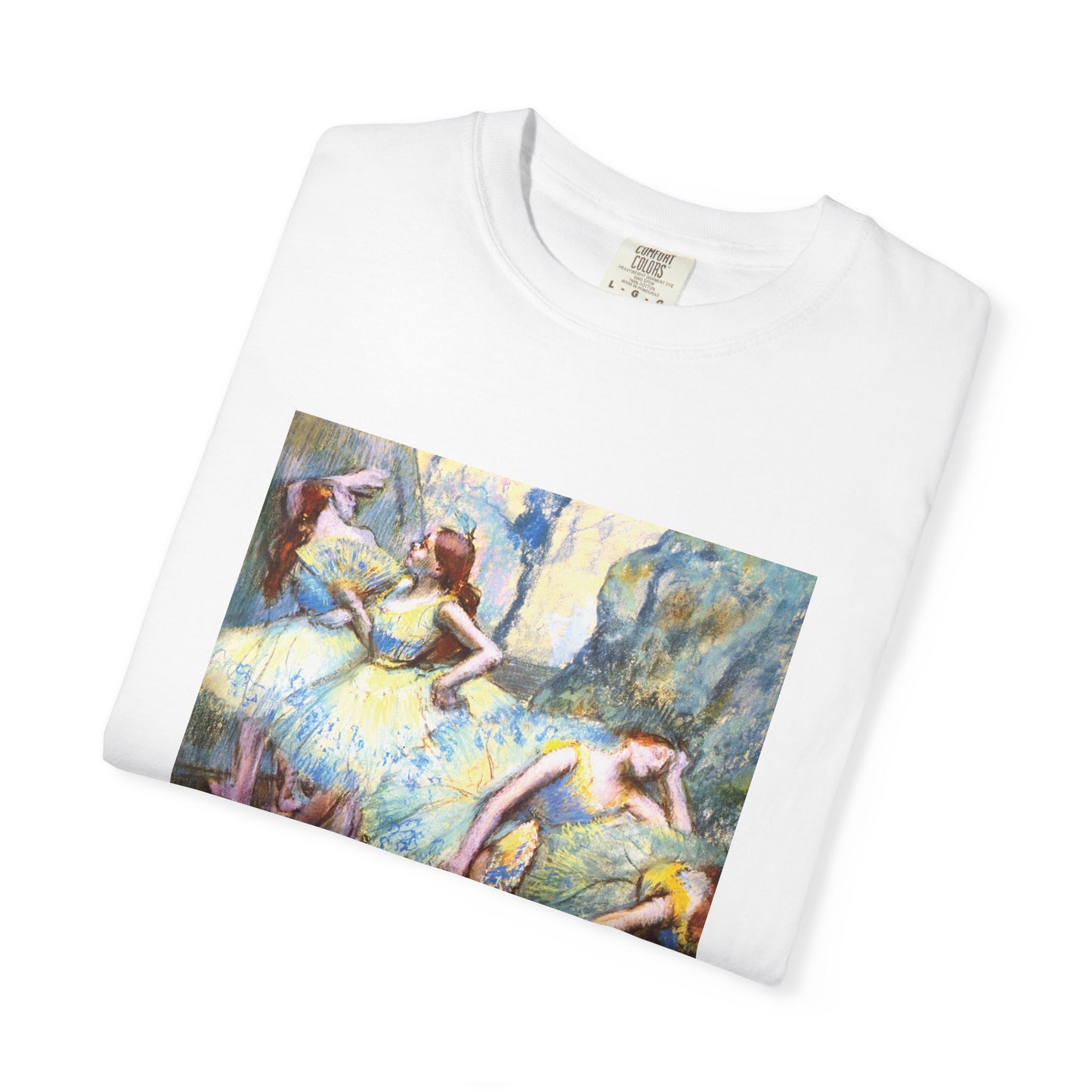 Ballet Dancers in the Wings by Edgar Degas (T-Shirt)