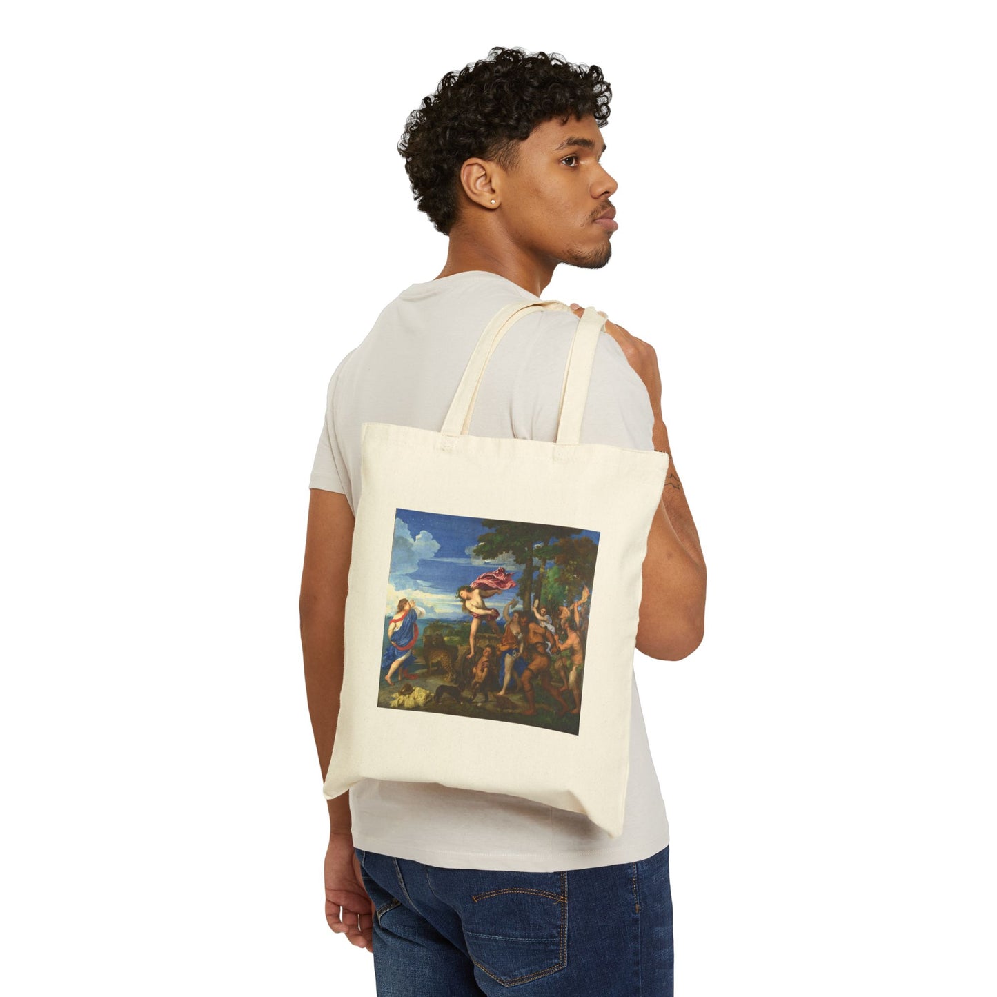 Bacchus and Ariadne by Titian (Tote)