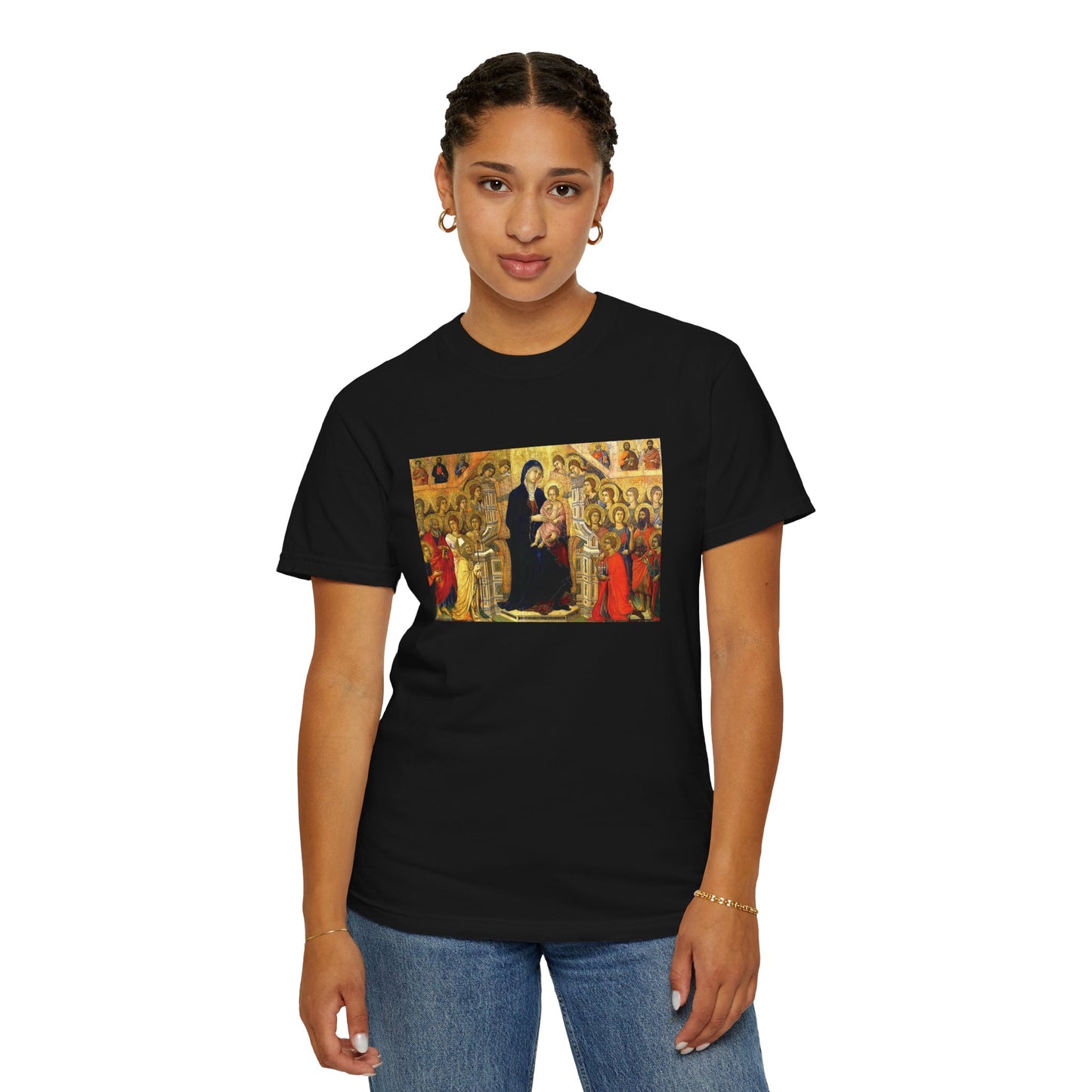 Maestà by Duccio di Buoninsegna (T-Shirt)