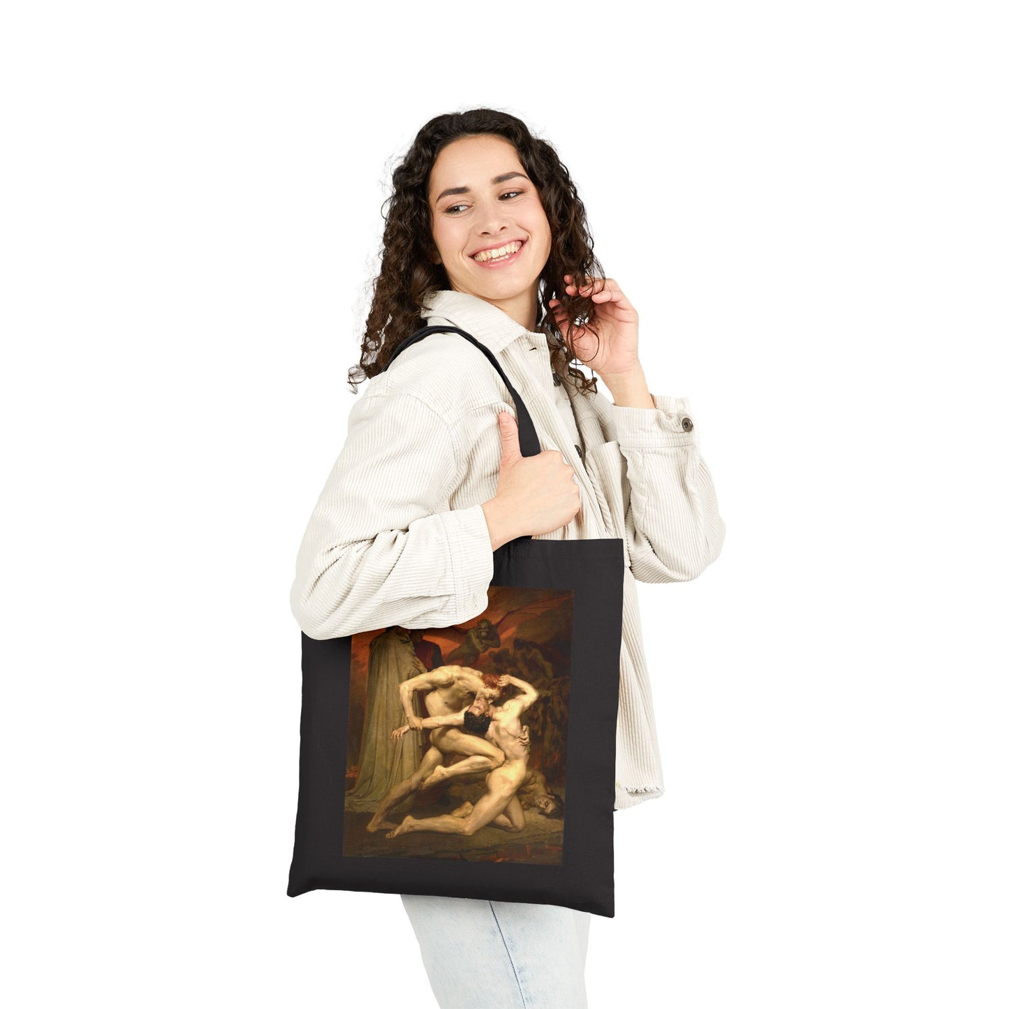 Dante and Virgil by William-Adolphe Bouguereau (Tote)