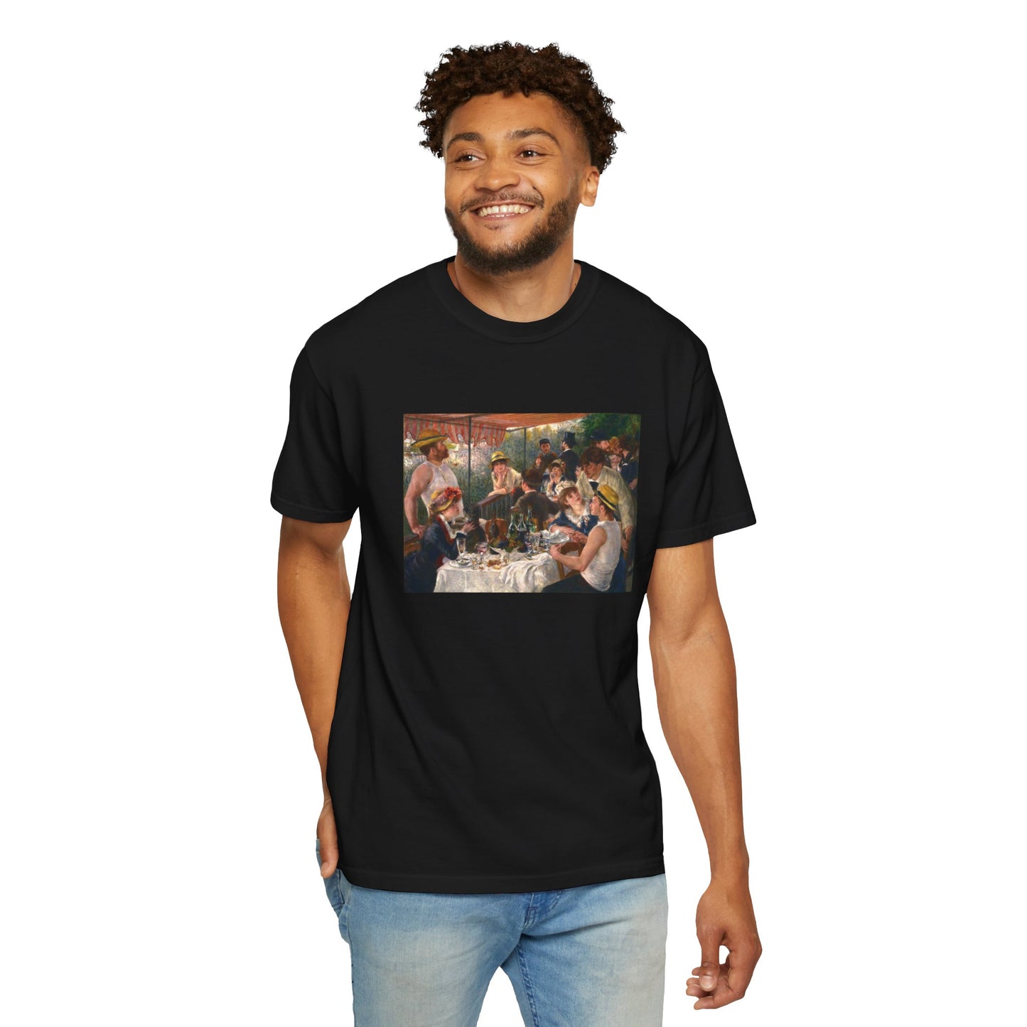 Luncheon of the Boating Party by Pierre-Auguste Renoir (T-Shirt)