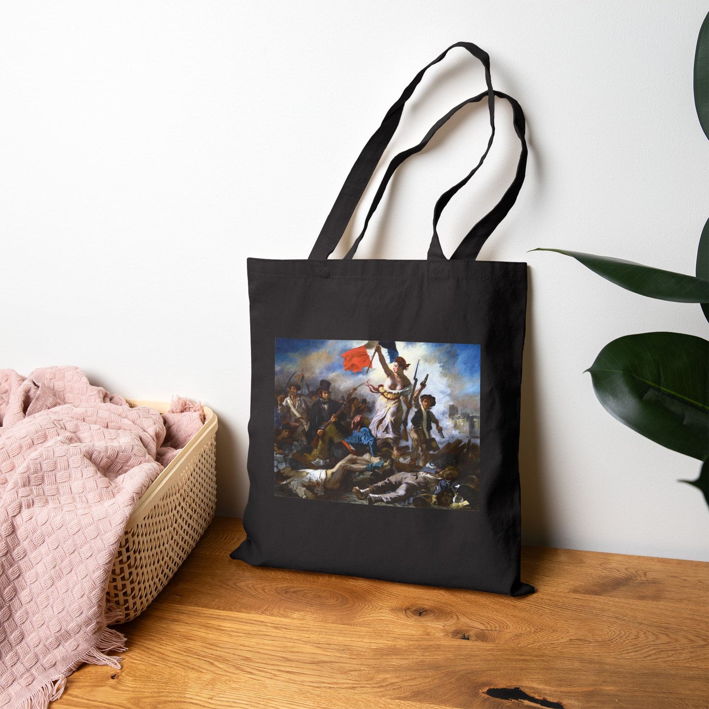 Liberty Leading the People by Eugène Delacroix (Tote)