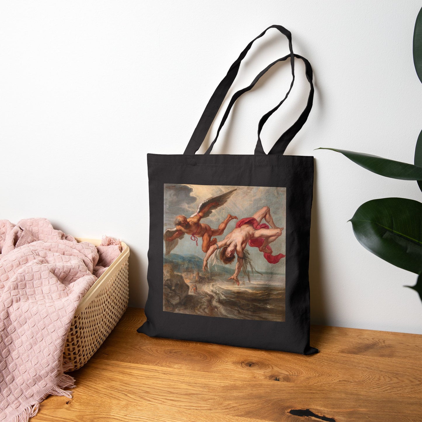 The Fall of Icarus by Jacob Peter Gowy (Tote)