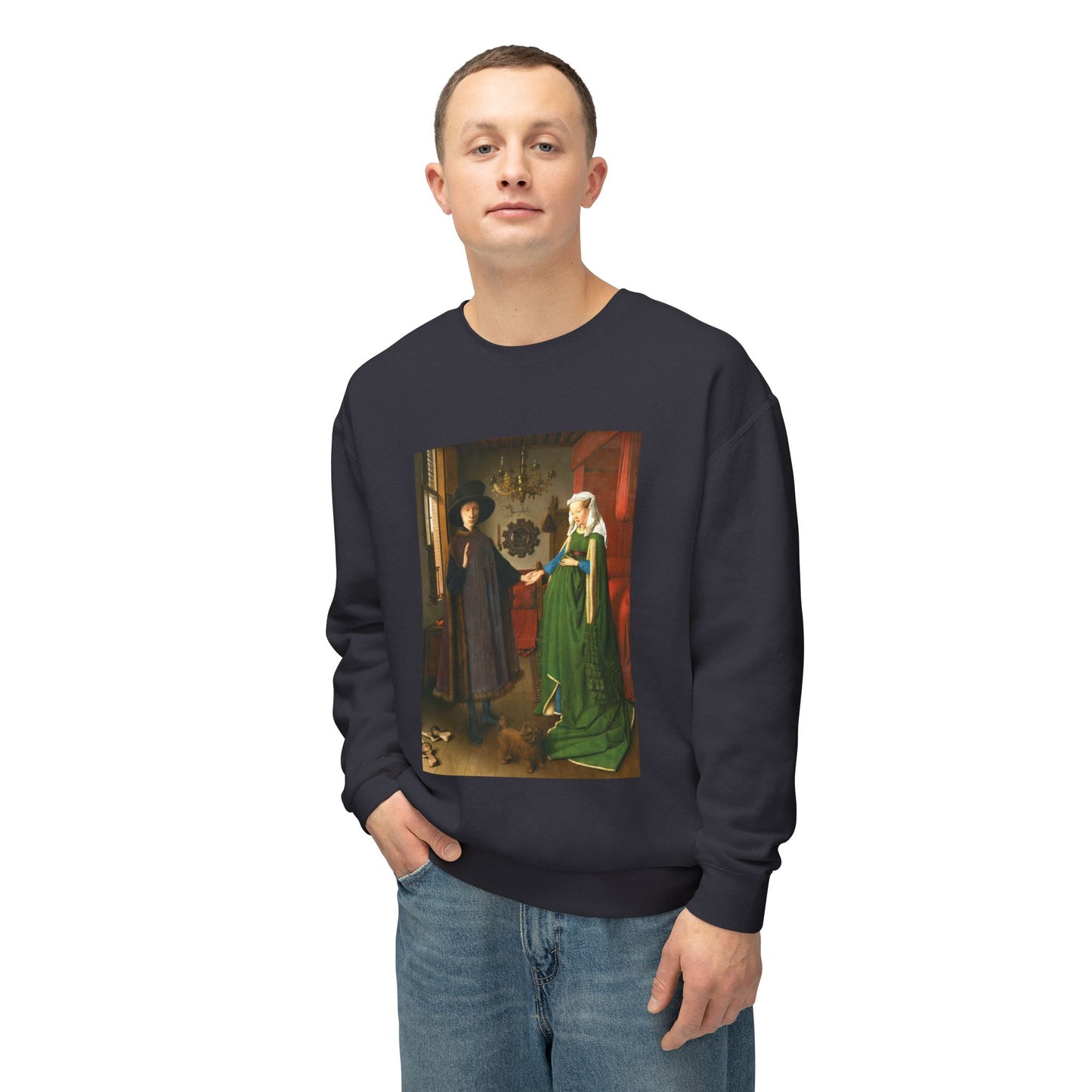 Arnolfini Portrait by Jan van Eyck (Sweatshirt)