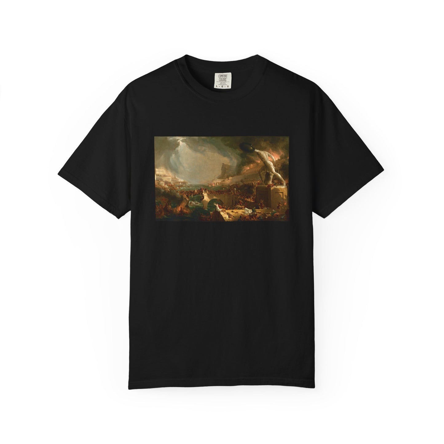 The Course of Empire: Destruction by Thomas Cole (T-Shirt)