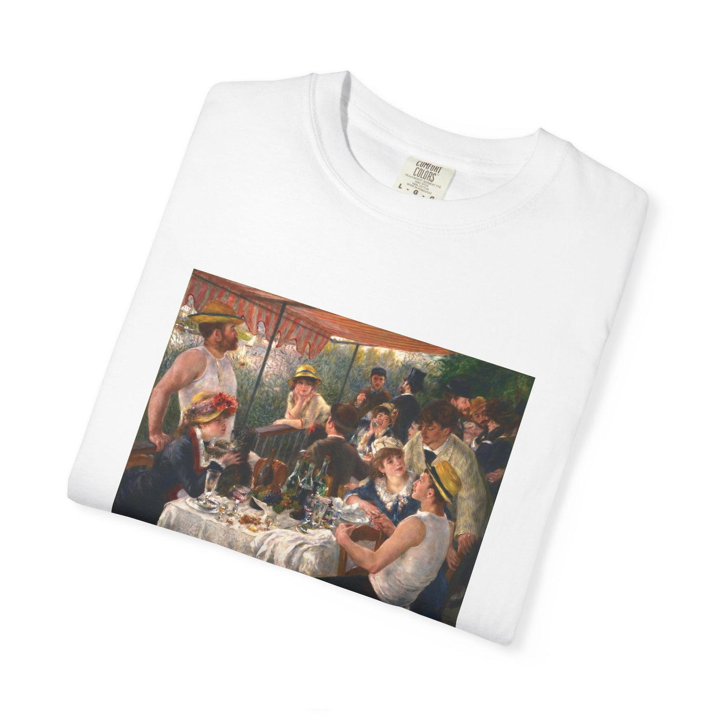 Luncheon of the Boating Party by Pierre-Auguste Renoir (T-Shirt)