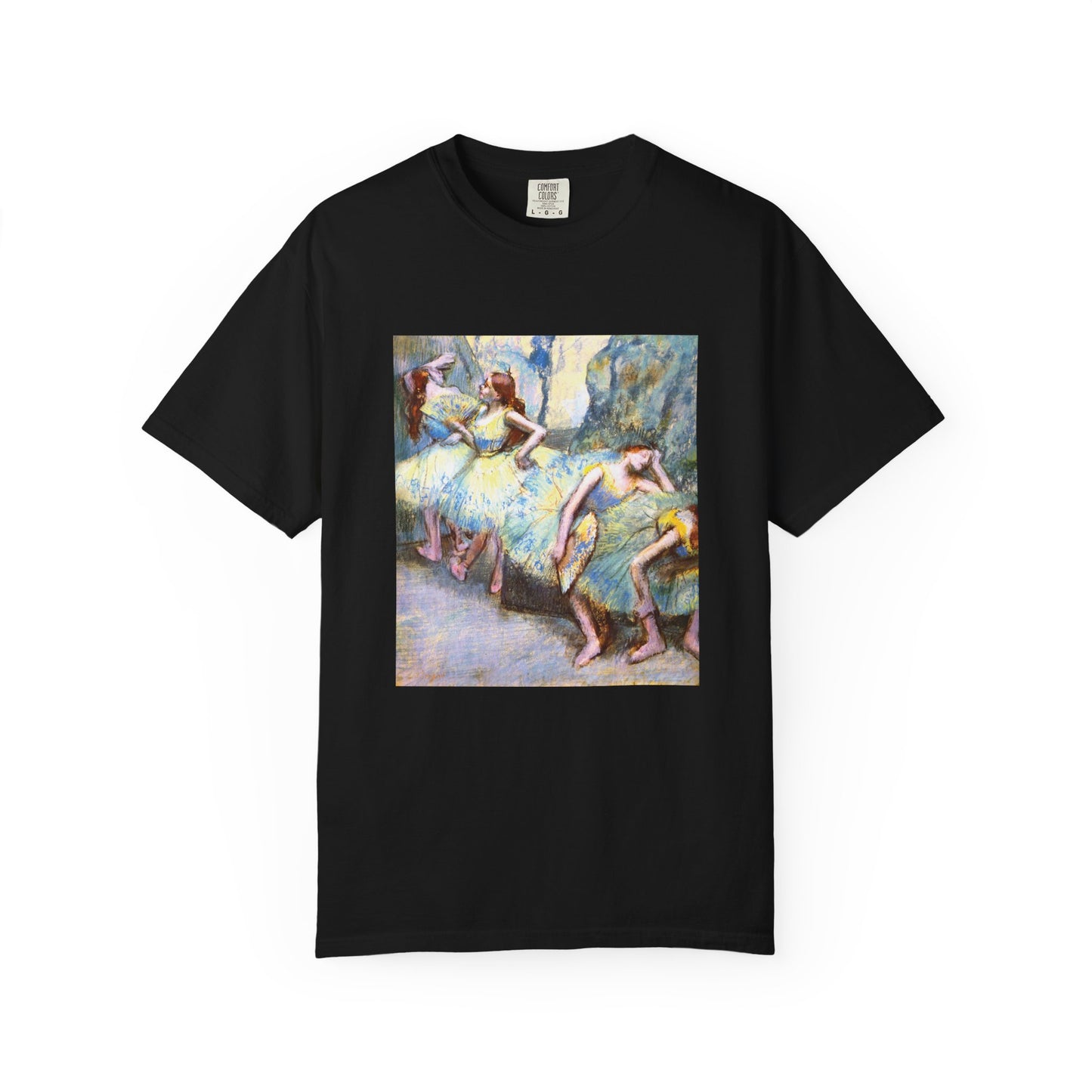 Ballet Dancers in the Wings by Edgar Degas (T-Shirt)