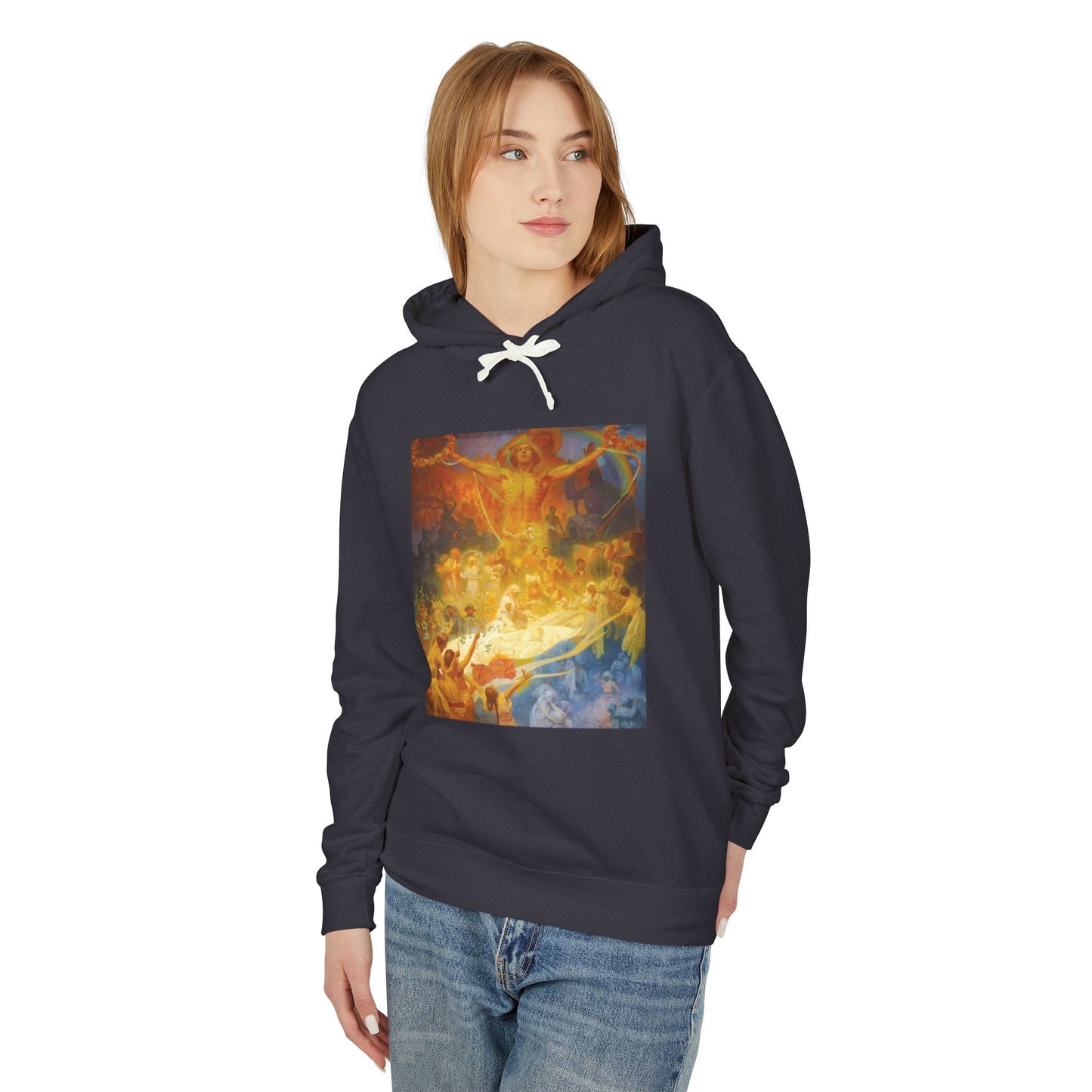The Slav Epic: Apotheosis by Alphonse Mucha (Hoodie)