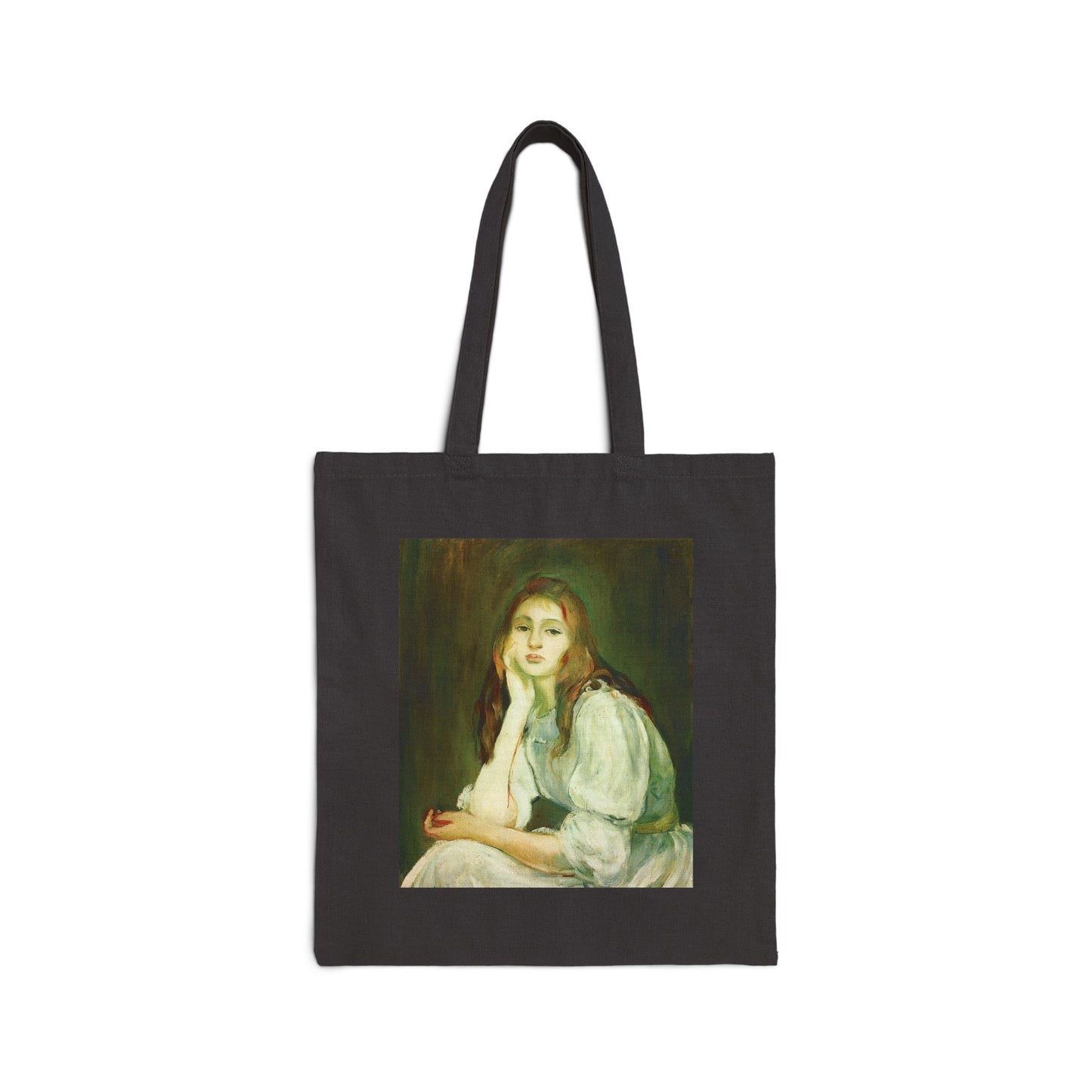 Julie Daydreaming by Berthe Morisot (Tote)