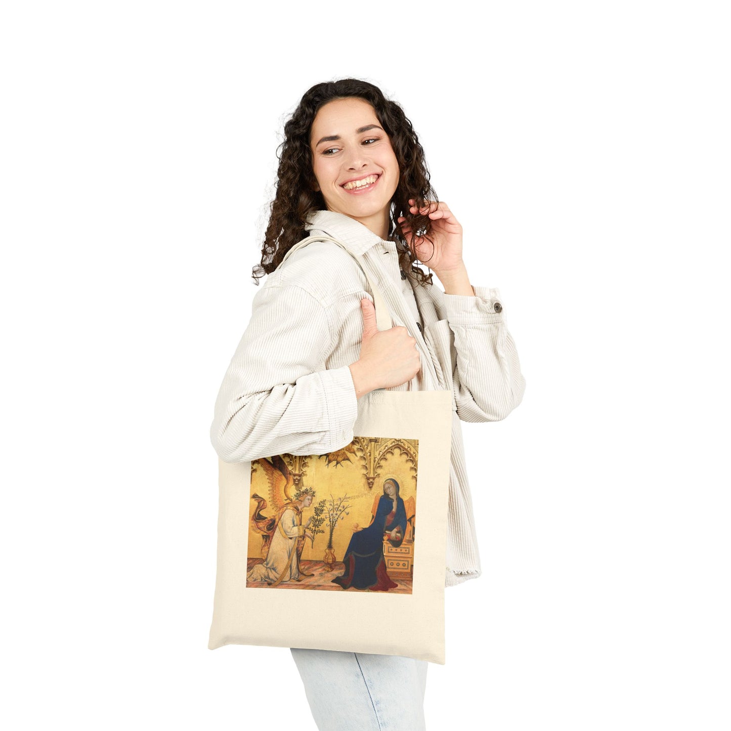 Annunciation by Simone Martini and Lippo Memmi (Tote)