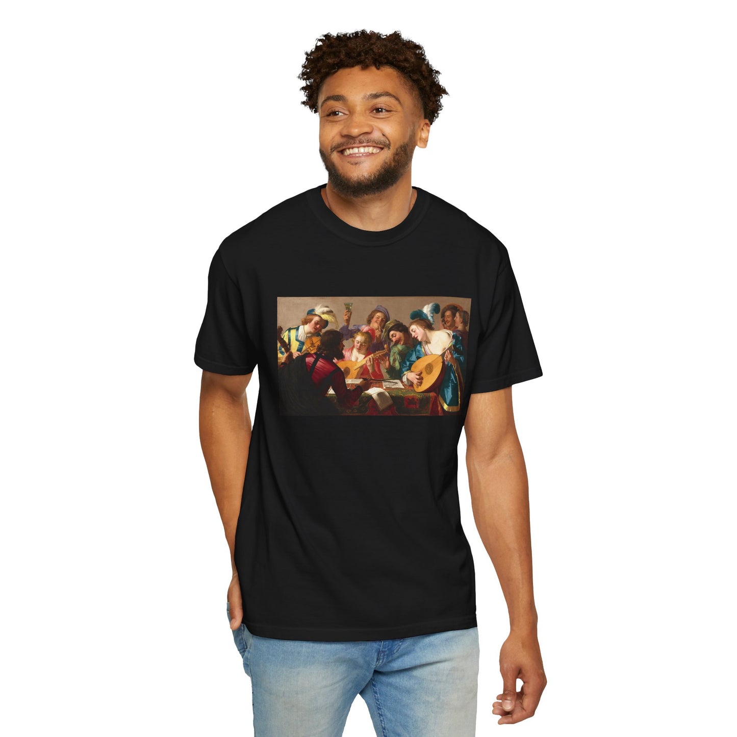 The Concert by Gerard van Honthorst (T-Shirt)