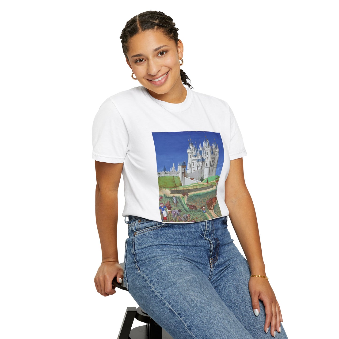 Château de Saumur by the Limbourg brothers (T-Shirt)