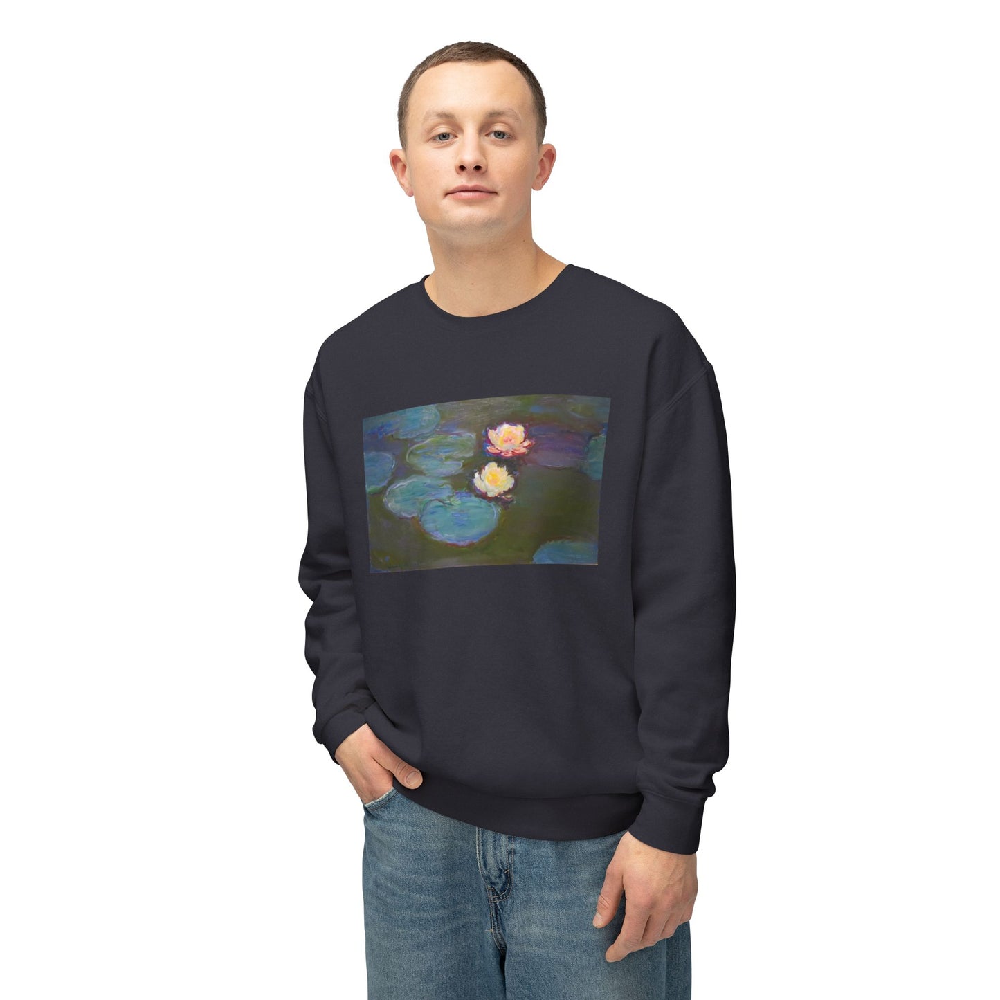 Water Lilies by Claude Monet (Sweatshirt)