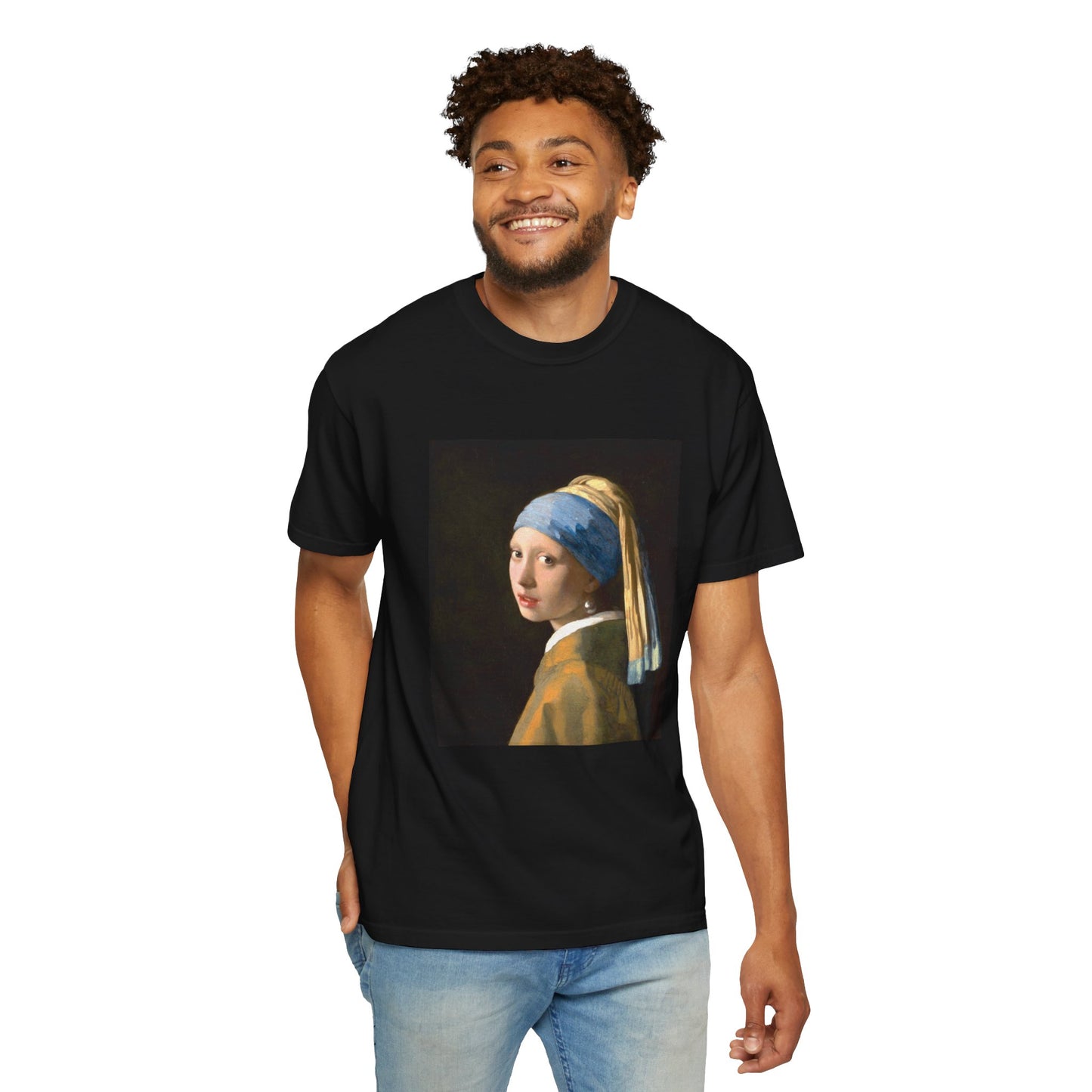 Girl with a Pearl Earring by Johannes Vermeer (T-Shirt)