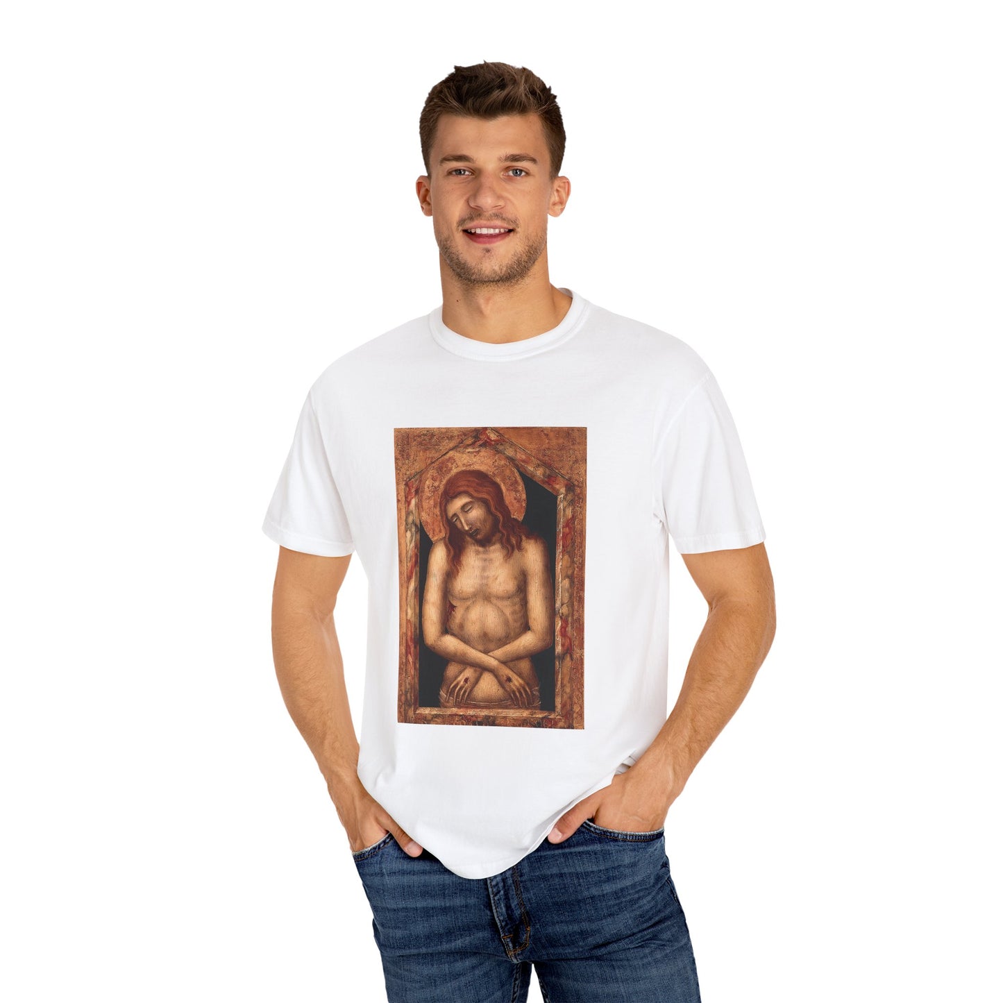 Man of Sorrow by Pietro Lorenzetti (T-Shirt)