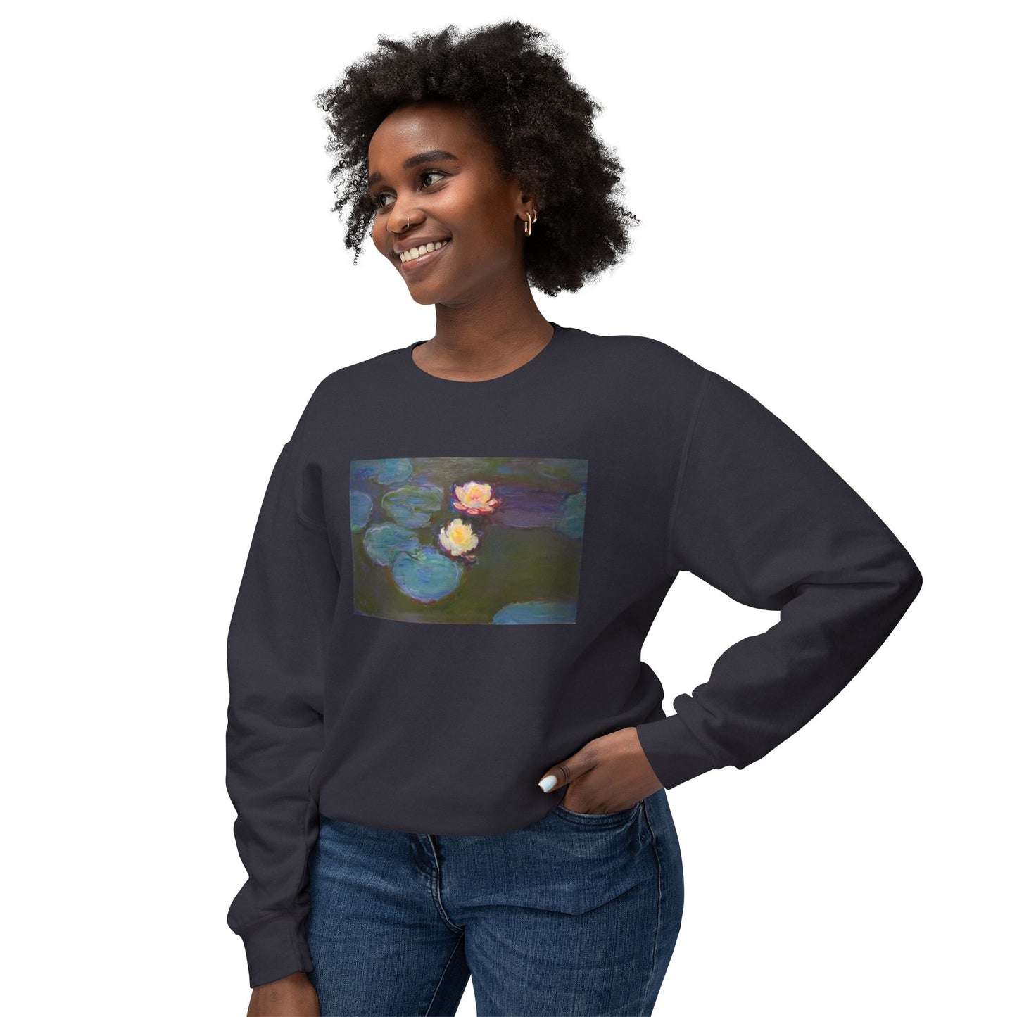 Water Lilies by Claude Monet (Sweatshirt)