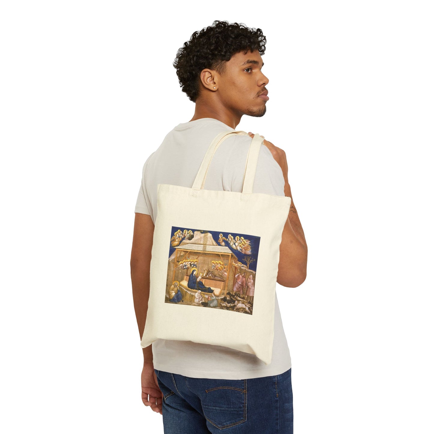 Nativity by Giotto di Bondone (Tote)