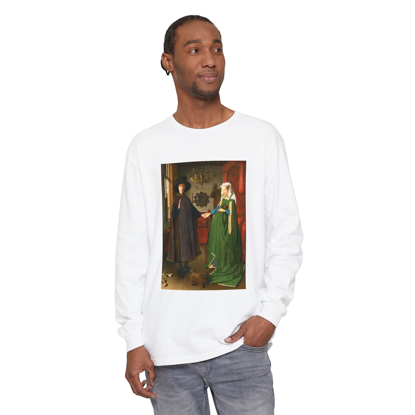 Arnolfini Portrait by Jan van Eyck (Long Sleeve)