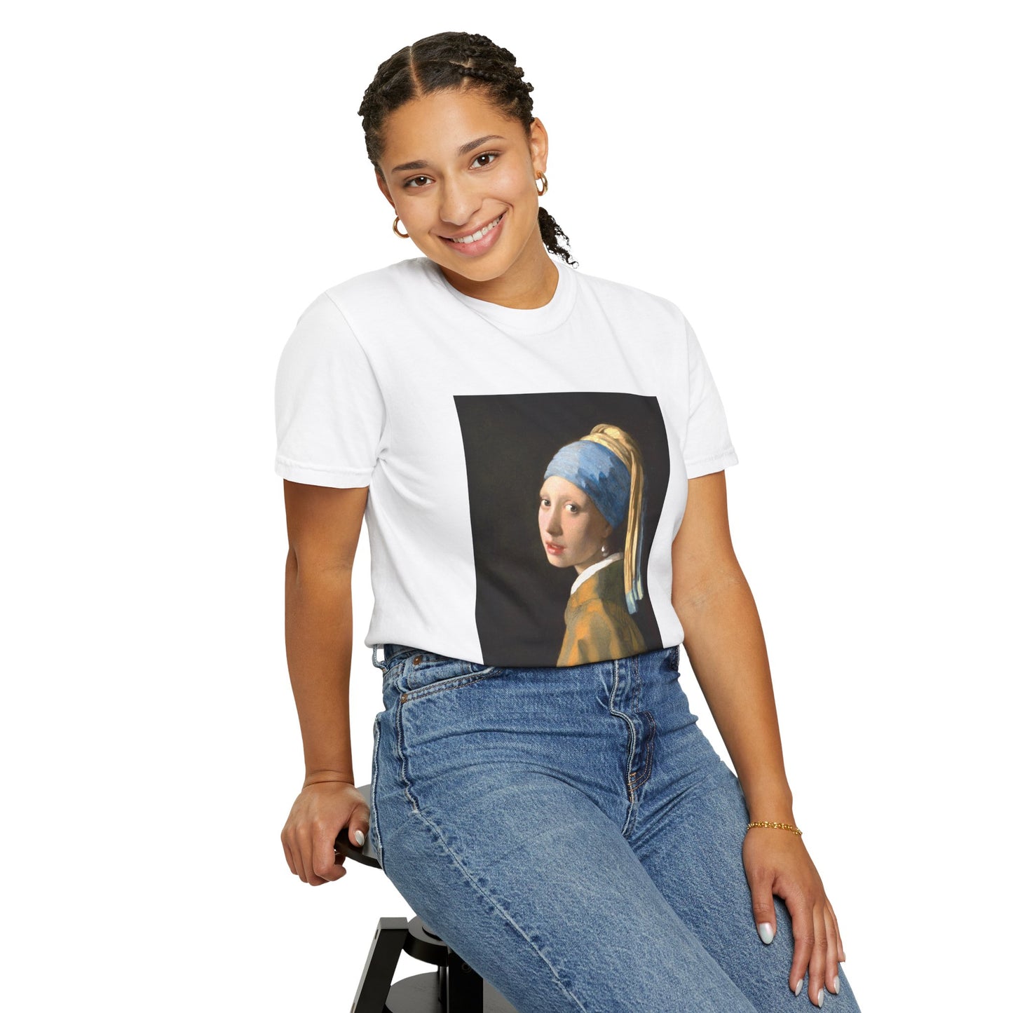 Girl with a Pearl Earring by Johannes Vermeer (T-Shirt)