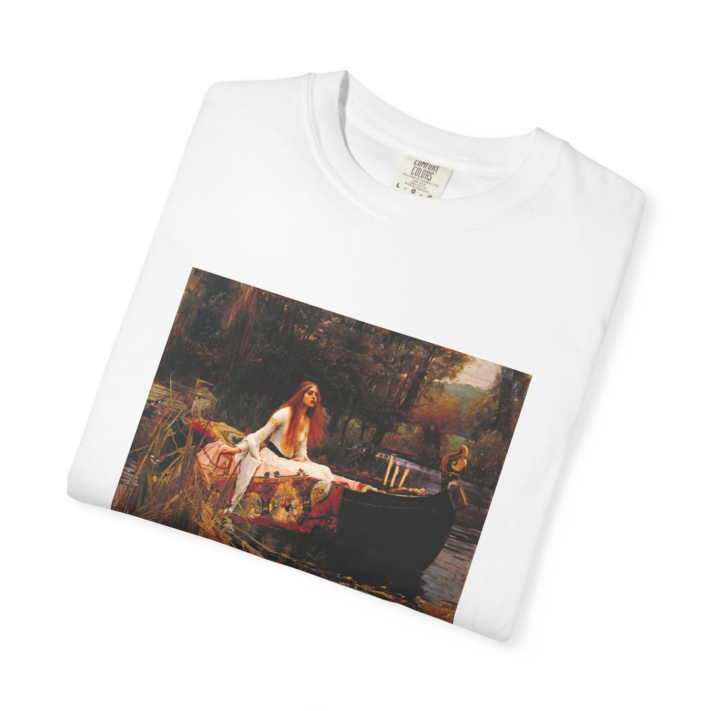 The Lady of Shalott by John William Waterhouse (T-Shirt)