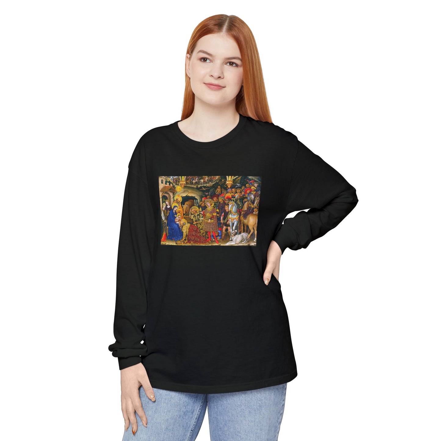 Adoration of the Magi by Gentile da Fabriano (Long Sleeve)