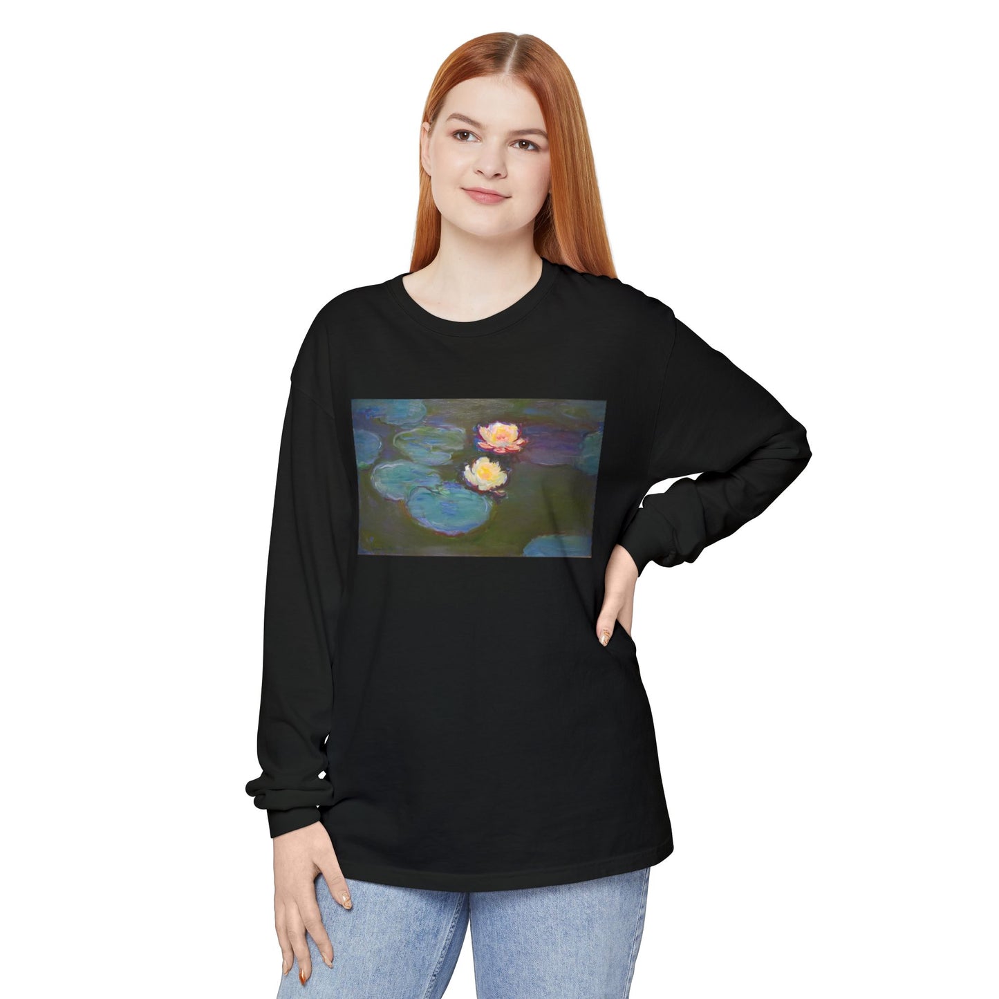 Water Lilies by Claude Monet (Long Sleeve)